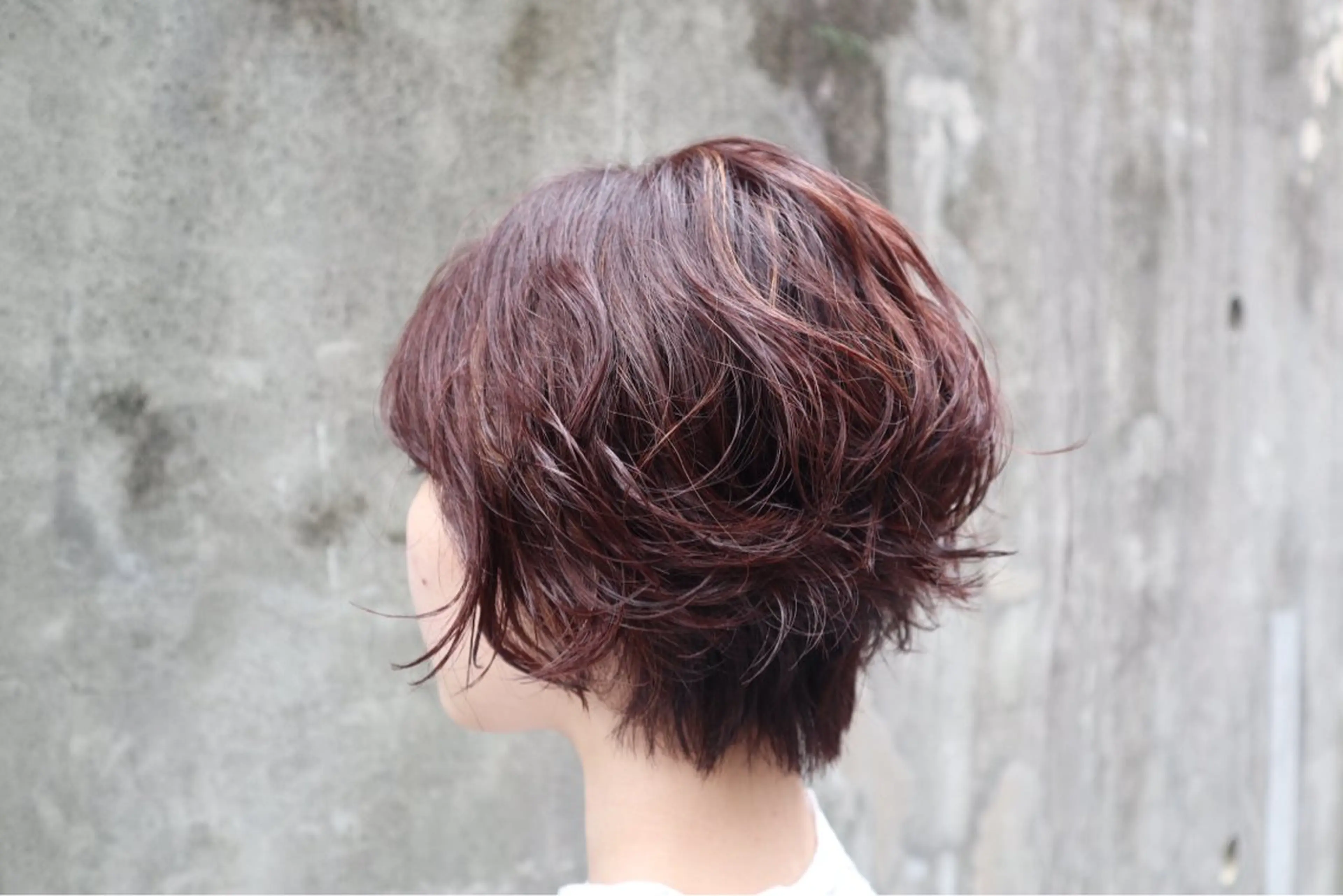 ショート カラー パーマ FOLK Akari /ショート/ボブ🐍のヘアスタイル