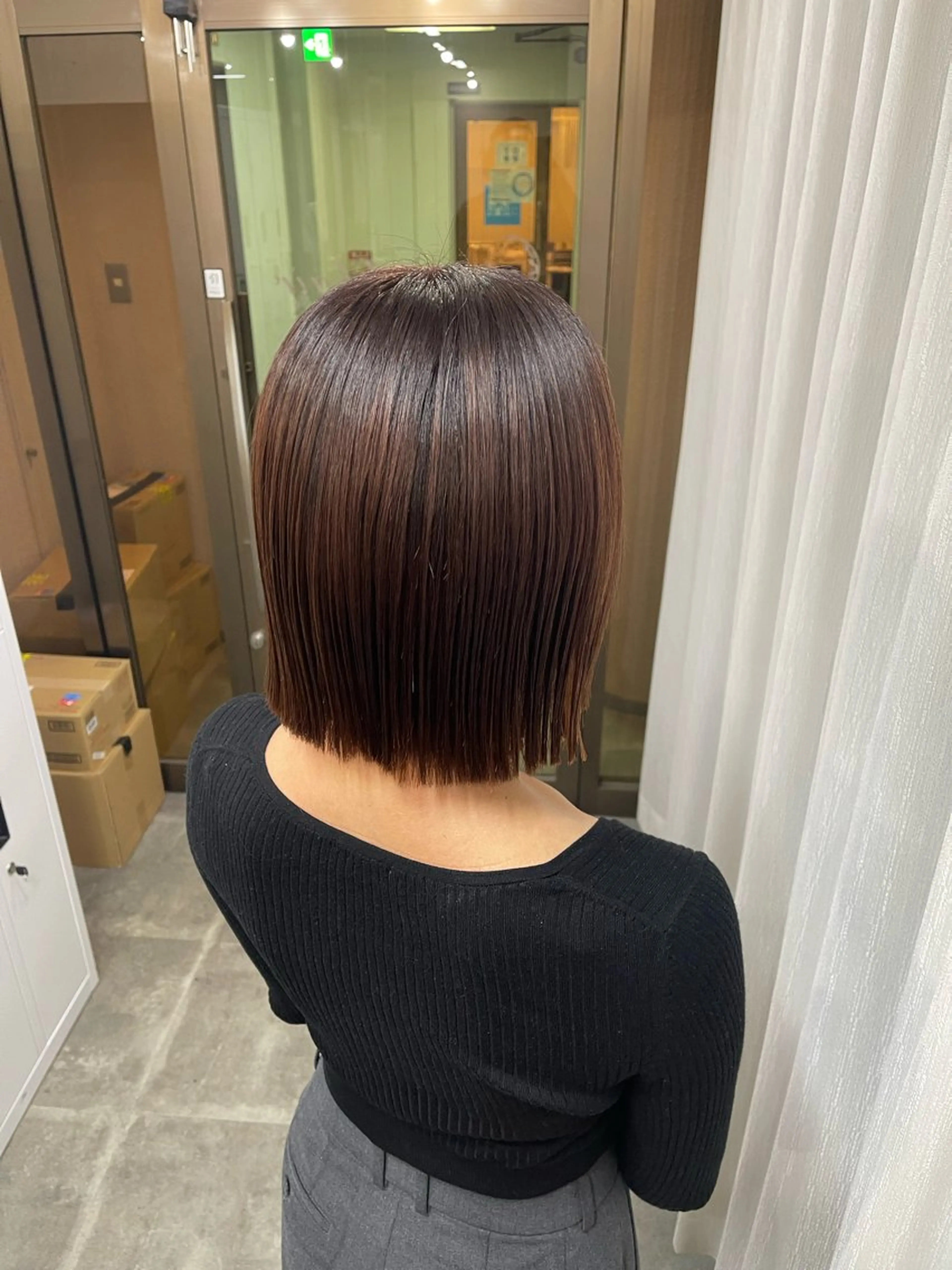 ショート カラー ブリーチ ケアブリーチ デザインカラー ダブルカラー 髪質改善 ヘアカラー トリートメント SOYON西大寺店所属・ダブルカラー/ 髪質改善💎安藤のヘアスタイル