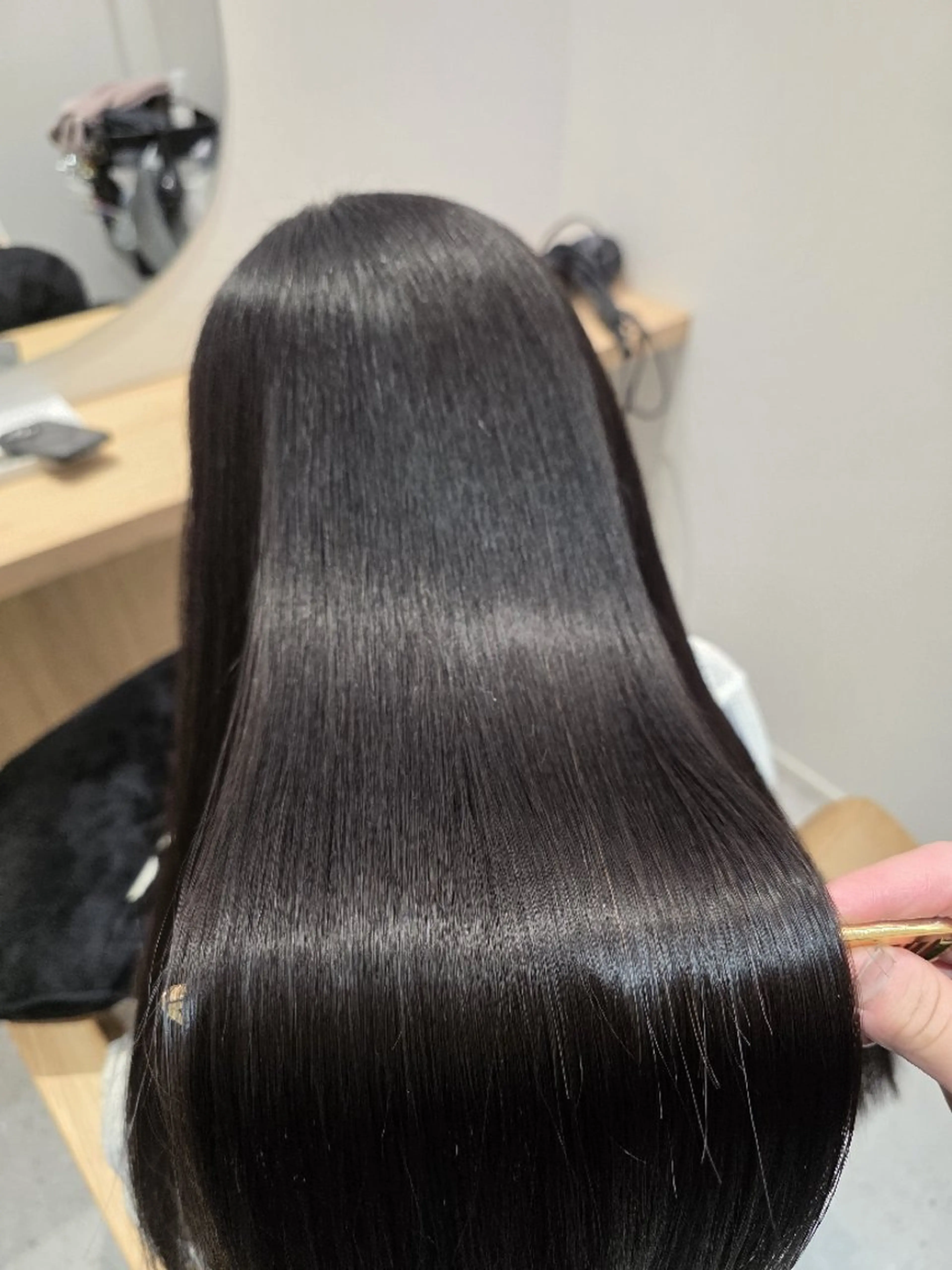 ロング 縮毛矯正 トリートメント 髪質改善専門サロン/ 透明感カラー齊藤謙介のヘアスタイル