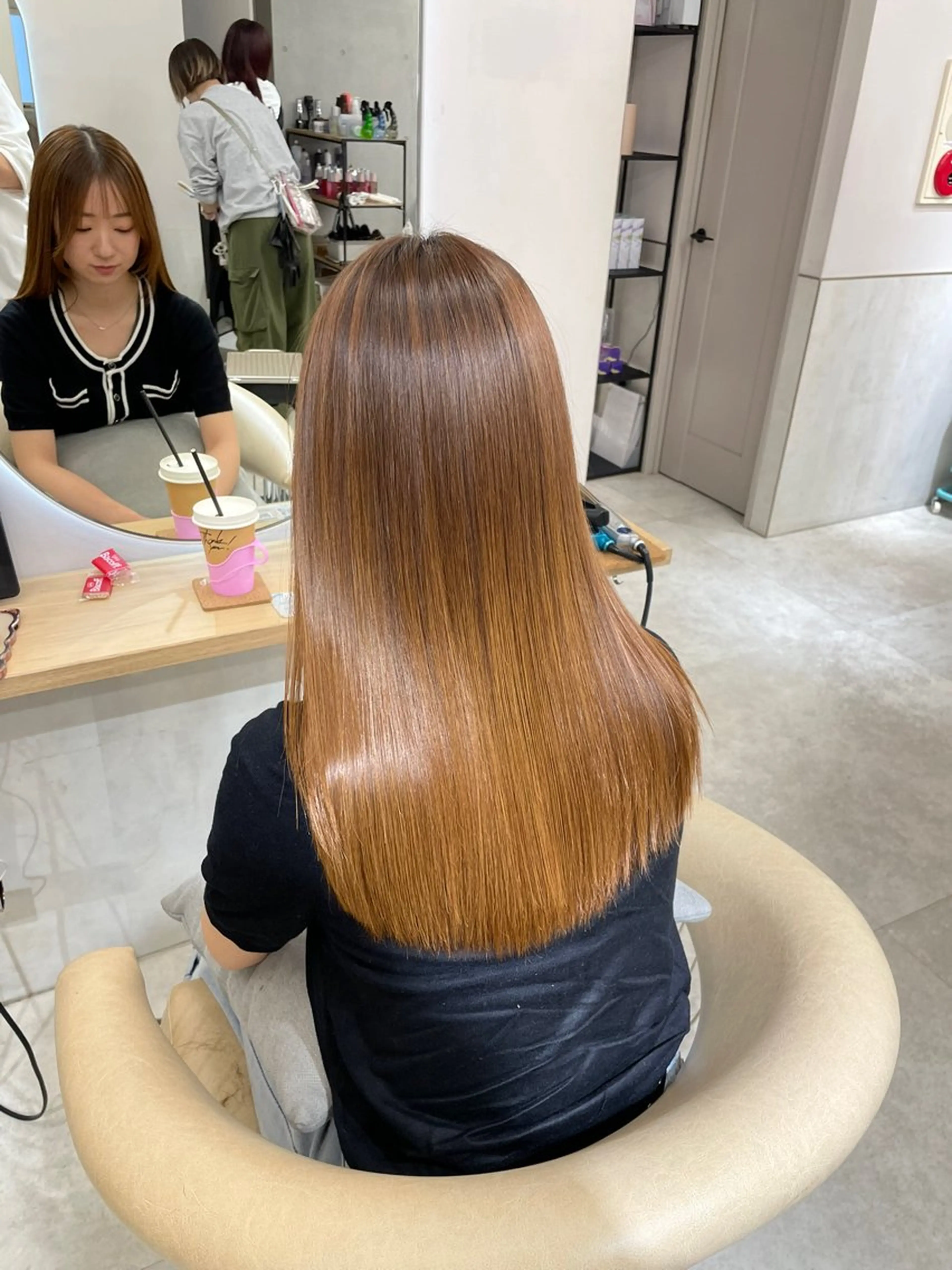 【🍀ぱつっとロング(鎖骨下6cm以上)💎】骨格診断カウンセリング➕カット➕うる艶トリートメント➕極上シャンプーの写真