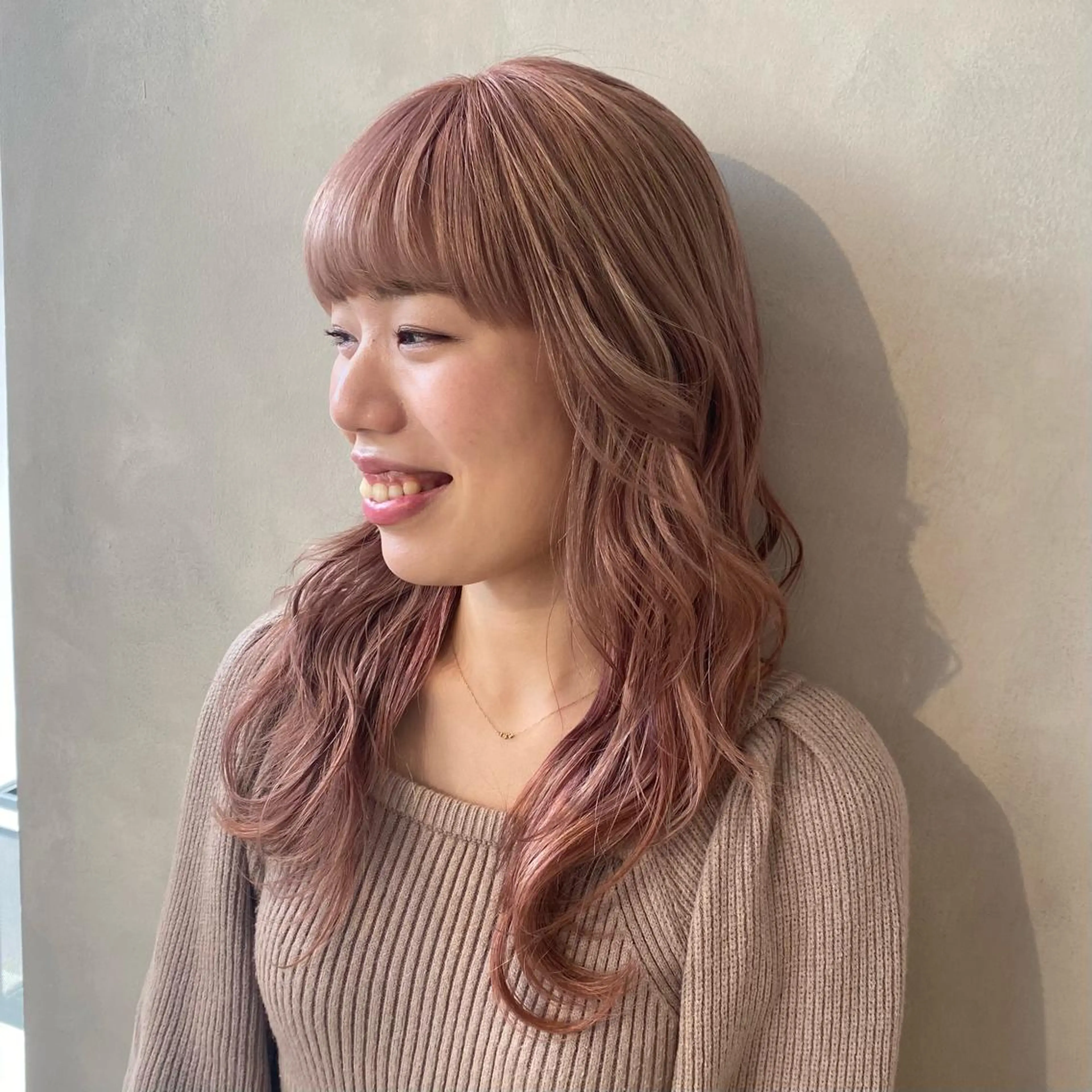 ロング カラー ヘアカラー 💖暖色・ハイトーン 🐈みおり💖のヘアスタイル