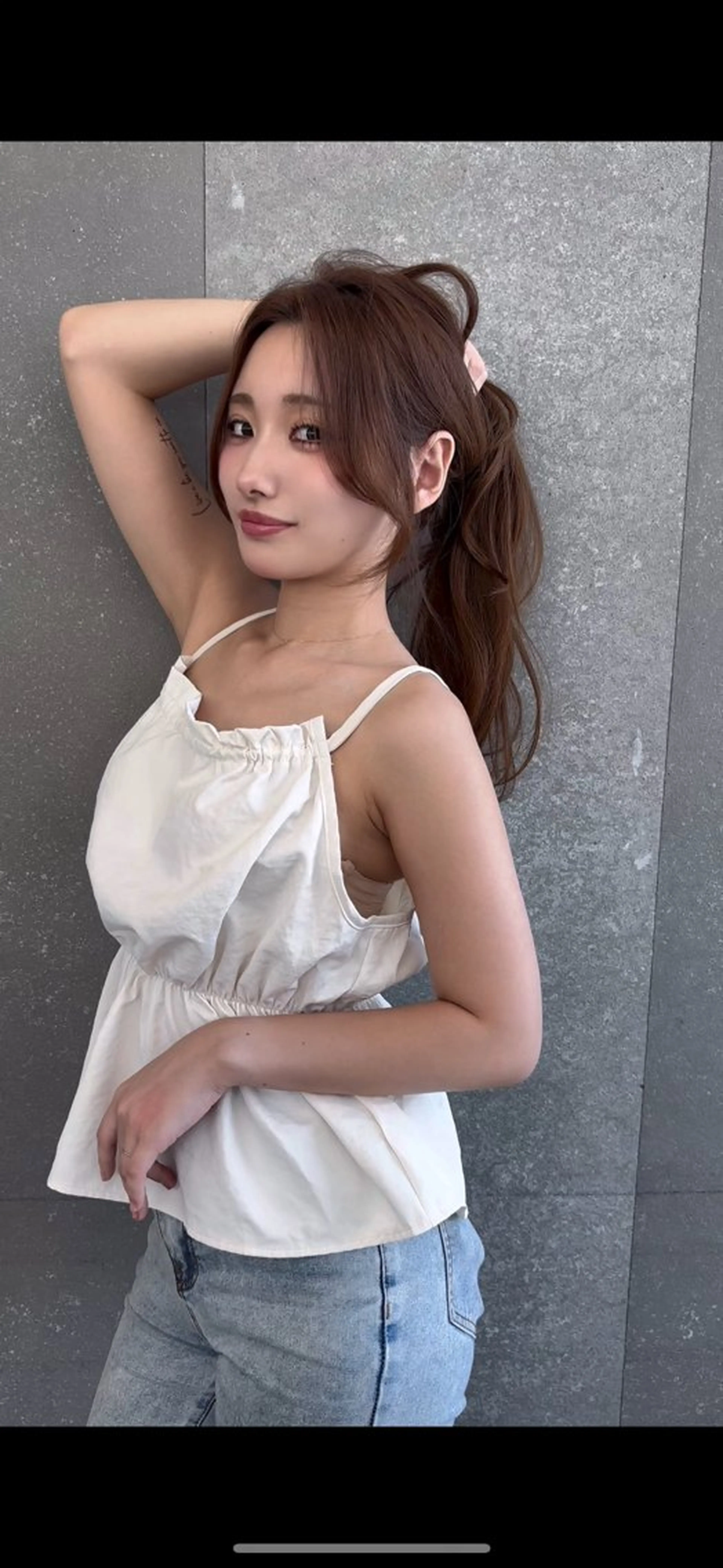 セミロング カラー 髪質改善 縮毛矯正 【美髪矯正) 吉村　清志のヘアスタイル