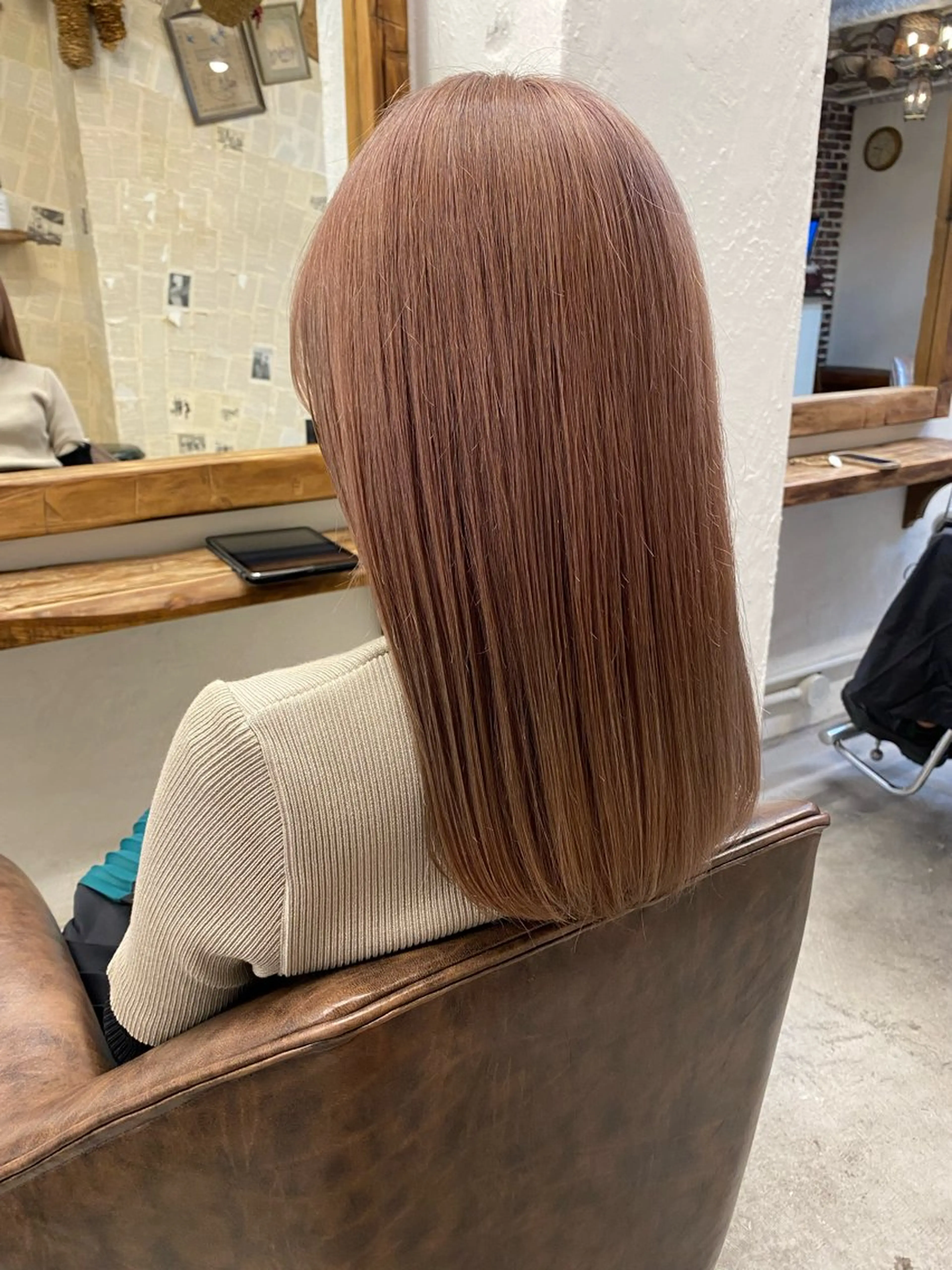 ロング ヘアカラー sea's所属・ヒラカホ/矢場町/ ブリーチ/似合わせのヘアスタイル