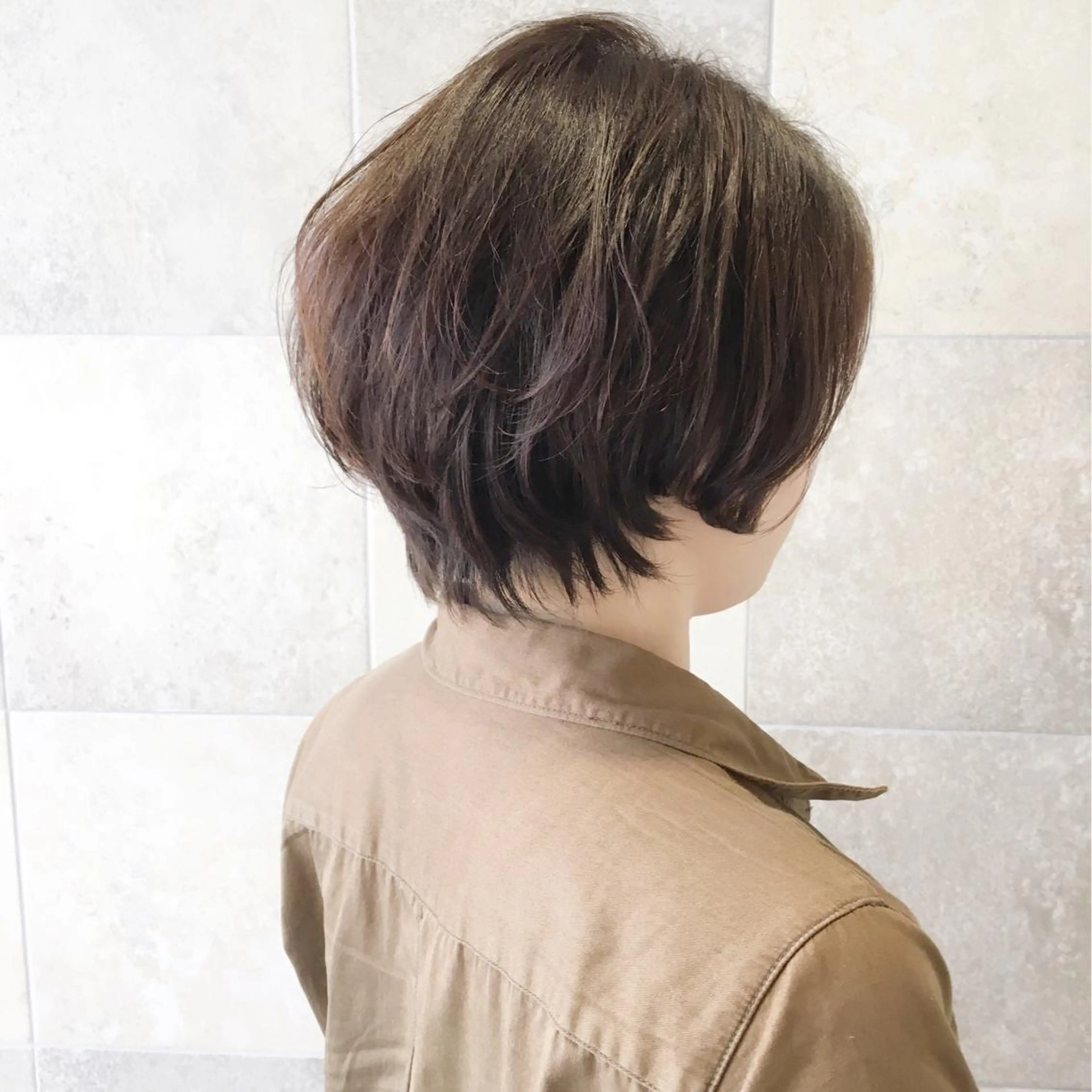 ショート カラー カット ヘアカラー カット/メンズカット 藤田麻衣のヘアスタイル