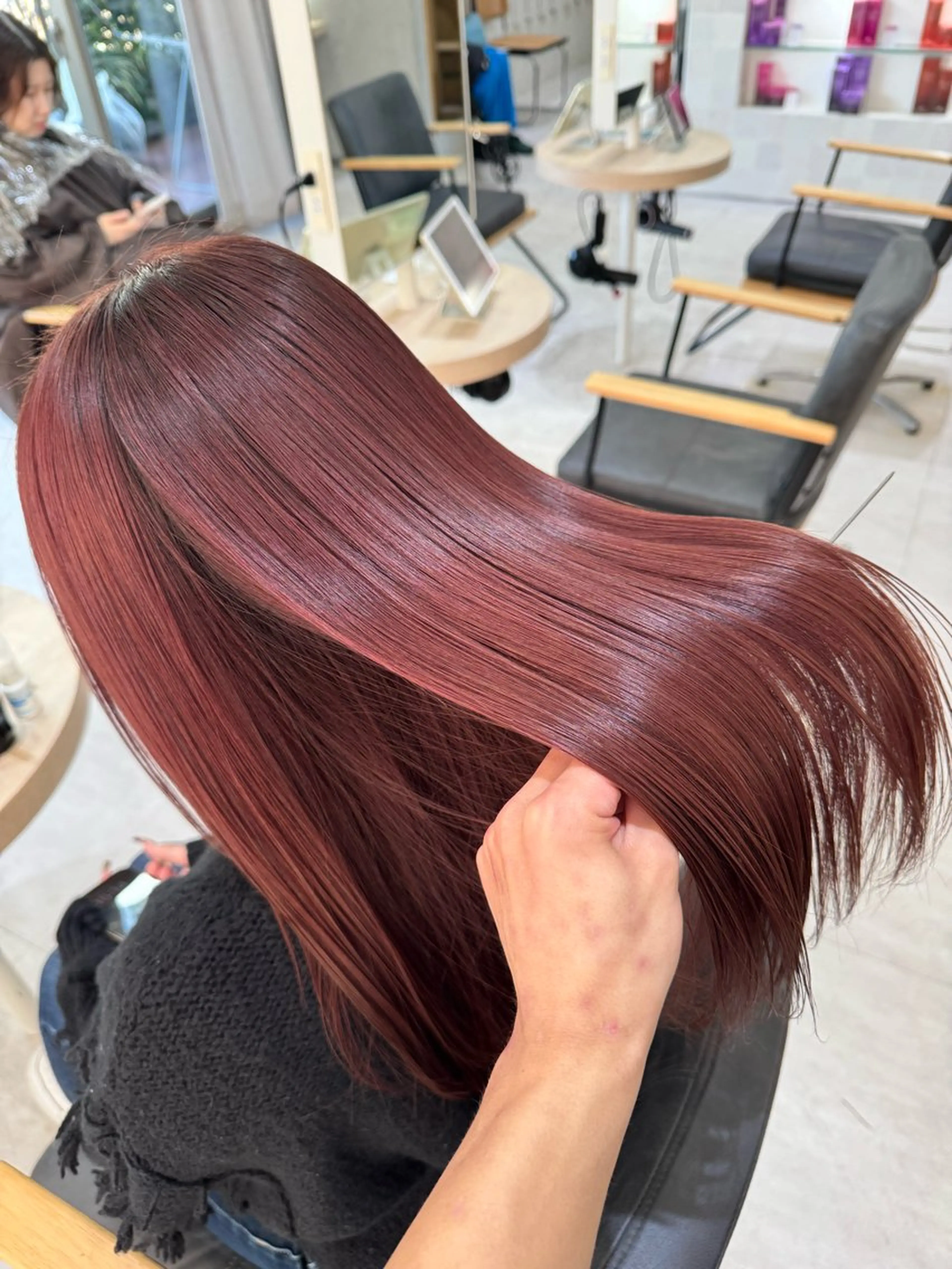ミディアム カット トリートメント 美髪矯正/髪質改善/ ワンホン🇰🇷賢人のヘアスタイル