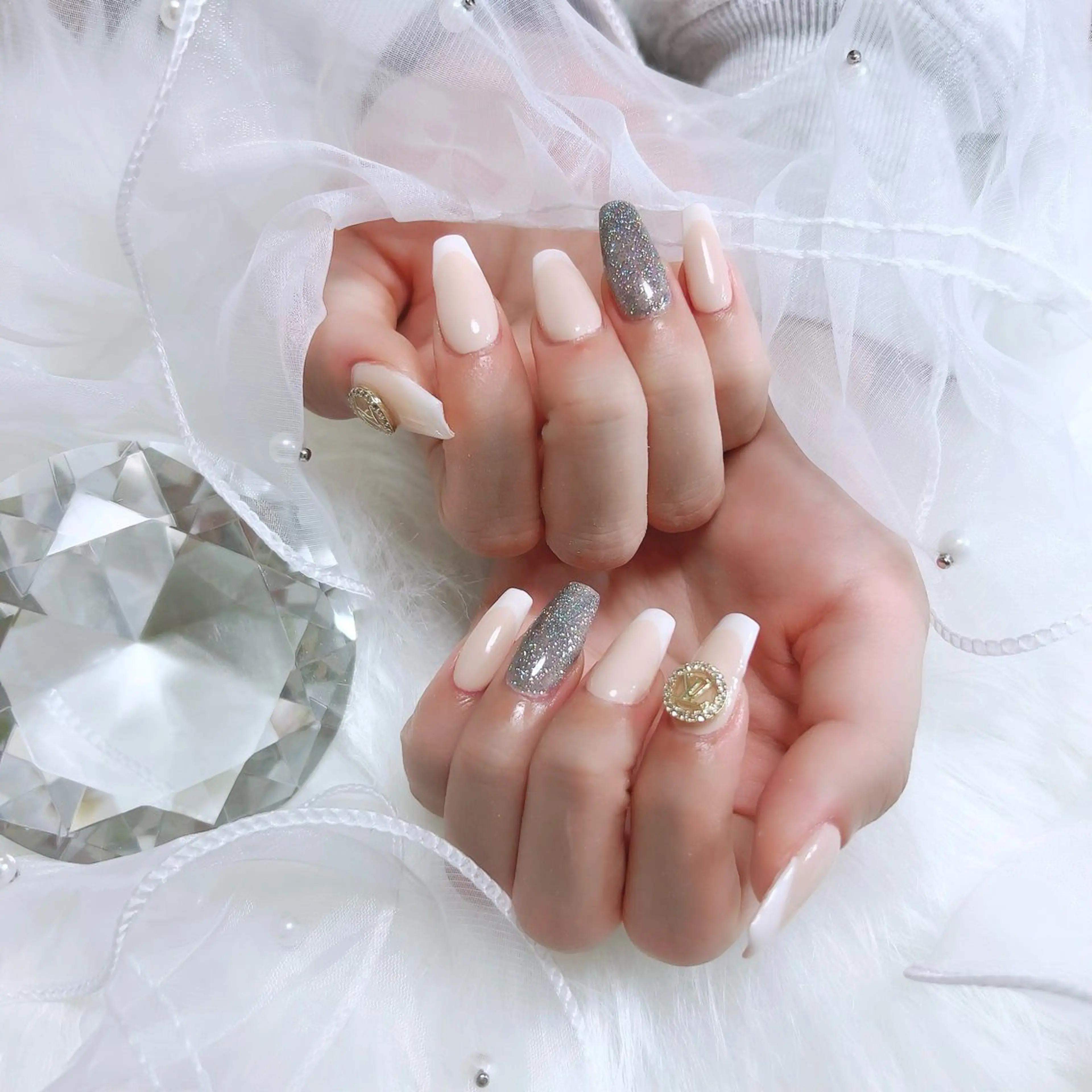 ネイル 持ち込み シンプルネイル Nail salon suu所属・Nail salon suuのネイルデザイン
