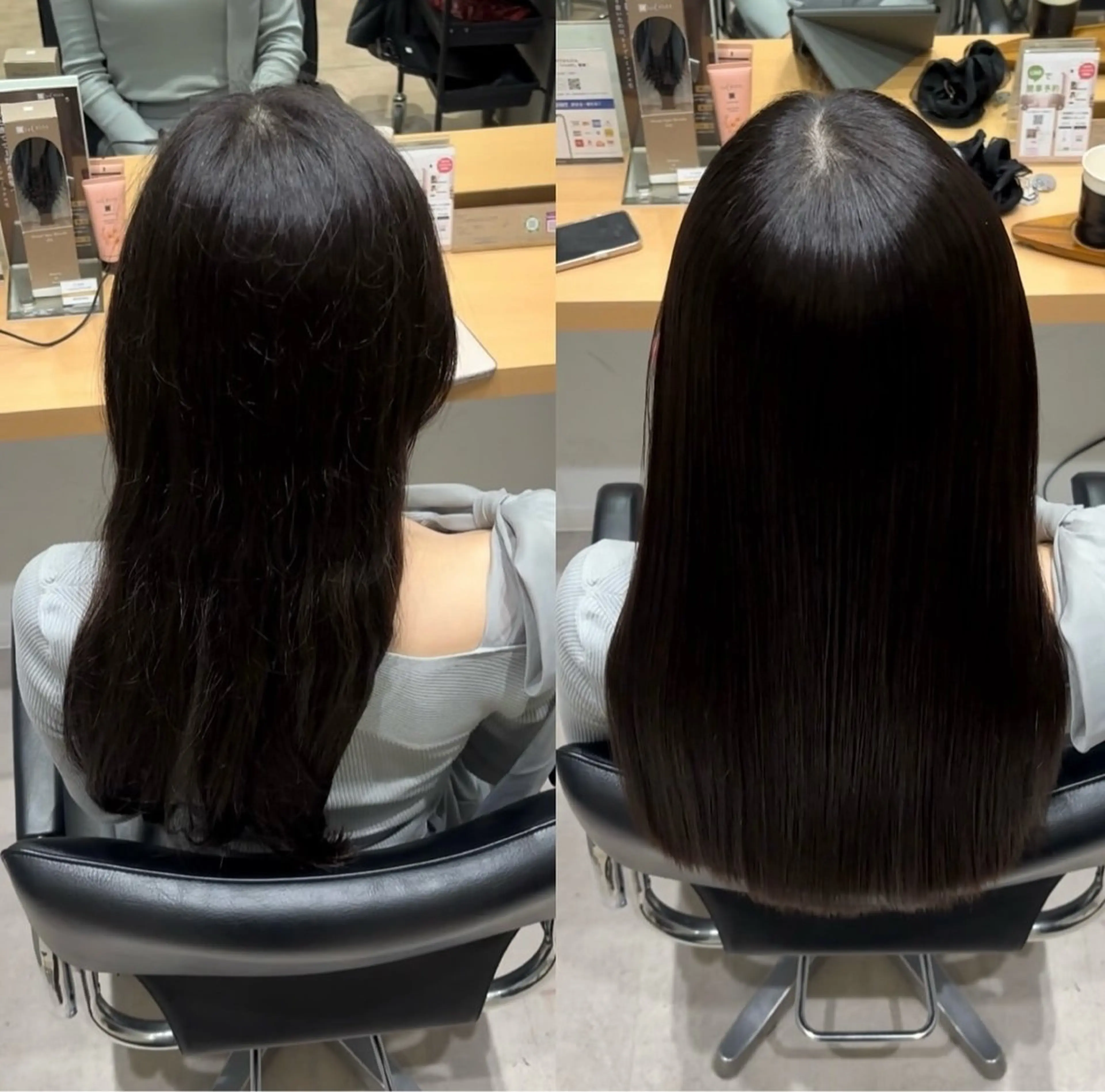 ミディアム トリートメント 酸熱トリートメント トリートメント GOTODAY  SHAiRE SALON　新宿Aura店所属・髪質改善ヘアケア 艶髪特化/上田のヘアスタイル