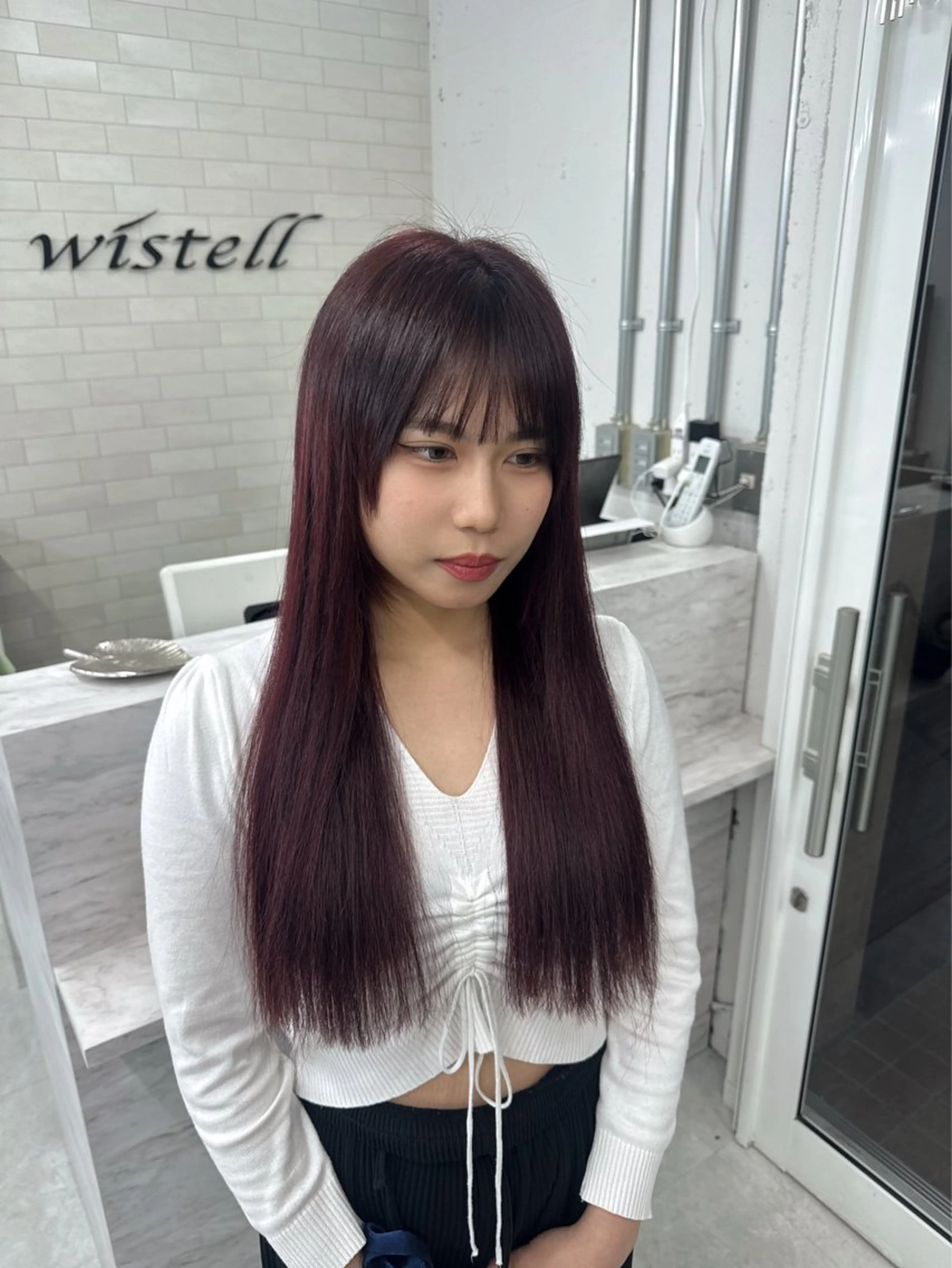 カラー 🍓URARA 🥀最強ハイトーン❤のヘアスタイル