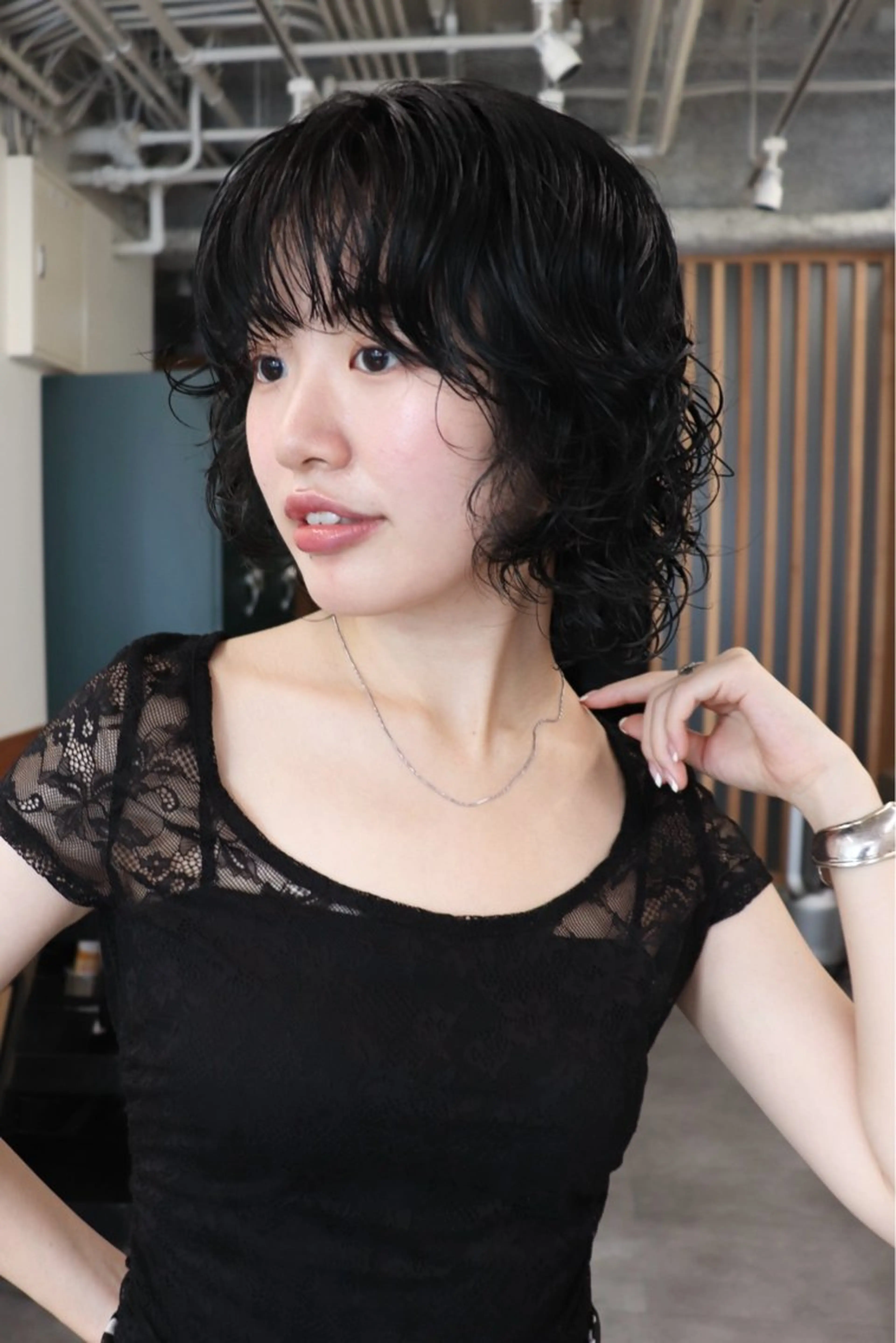 パーマ 🪷カットモデル募集 BUNのヘアスタイル