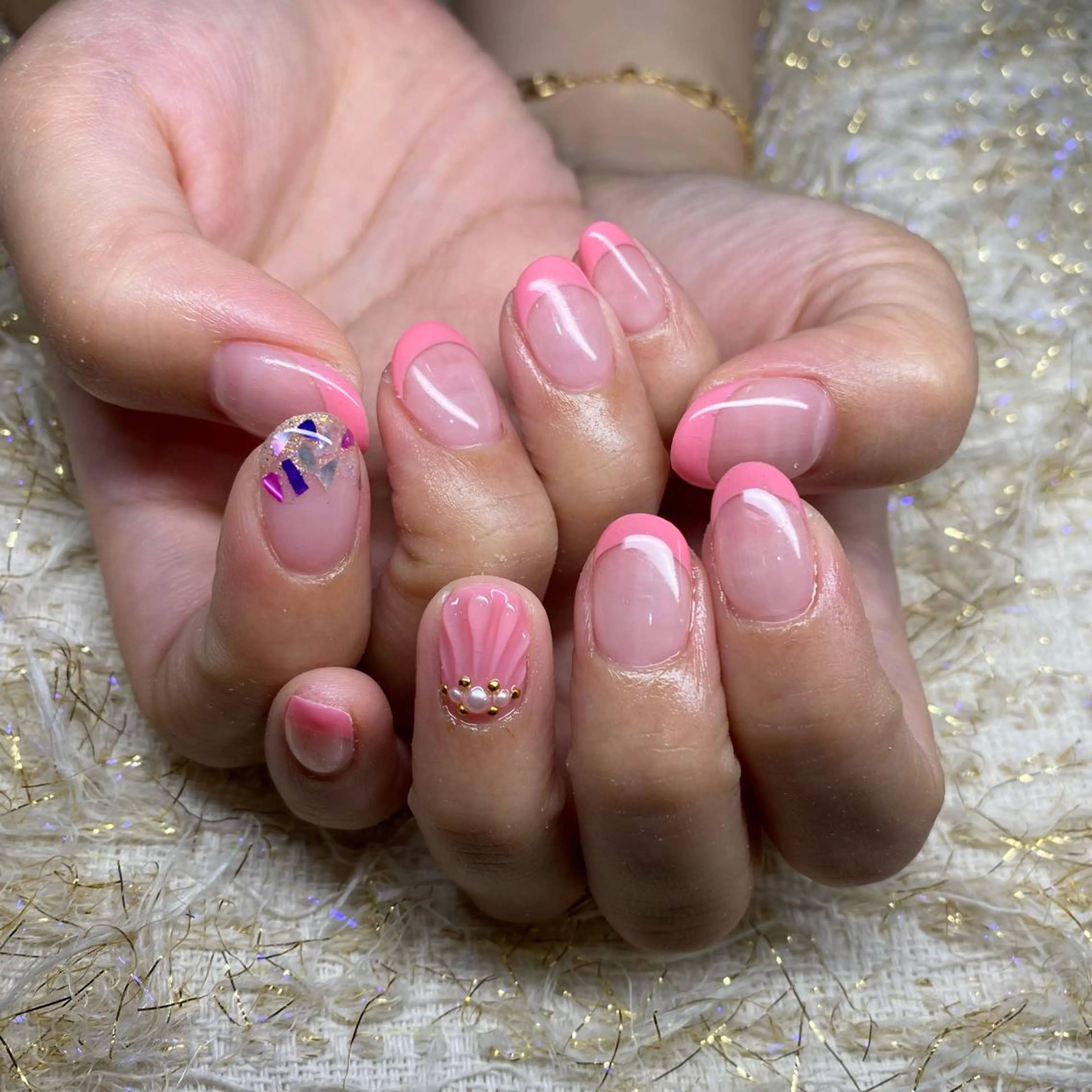 ネイル ハンドネイル 松永 稚奈のネイルデザイン