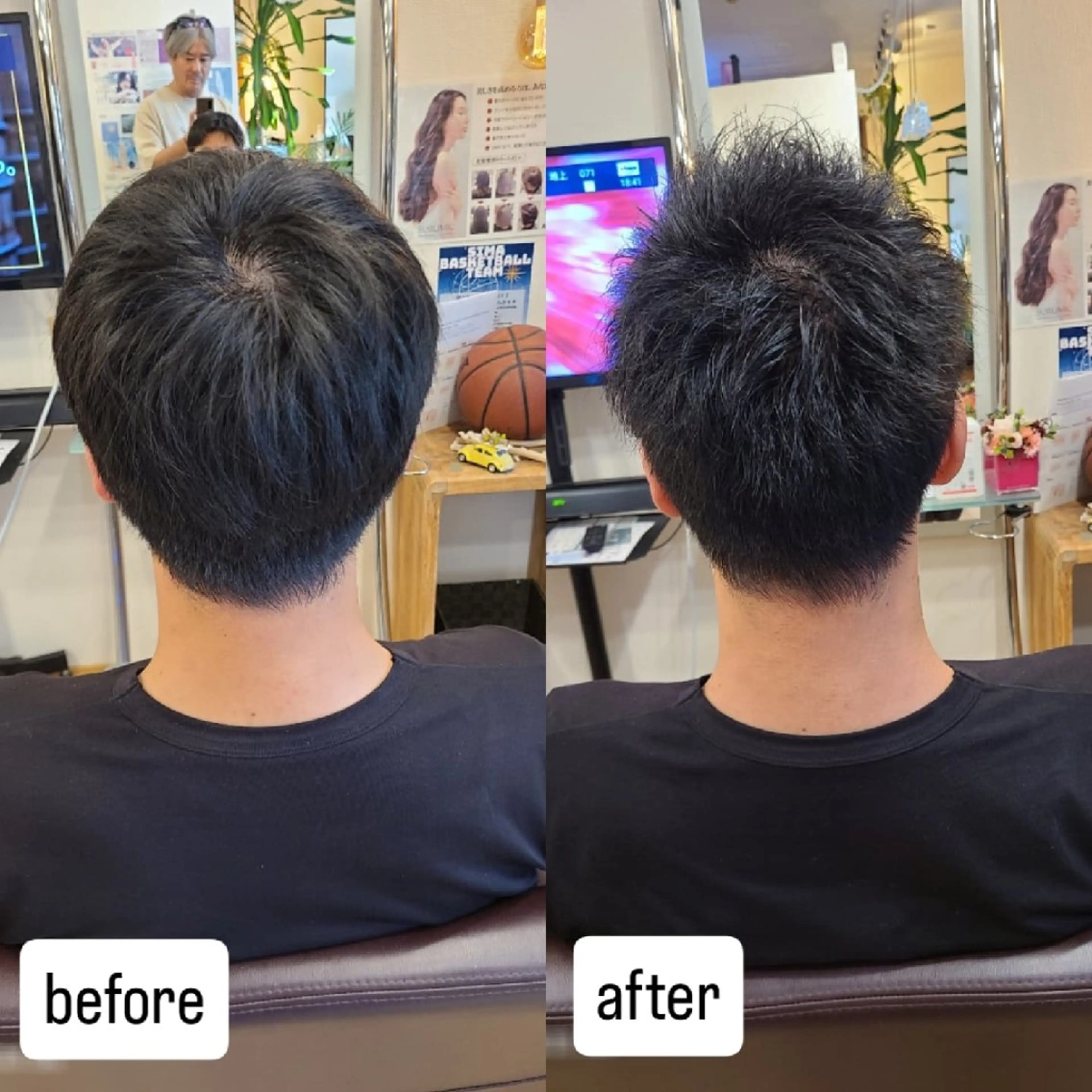 メンズ シ マのヘアスタイル