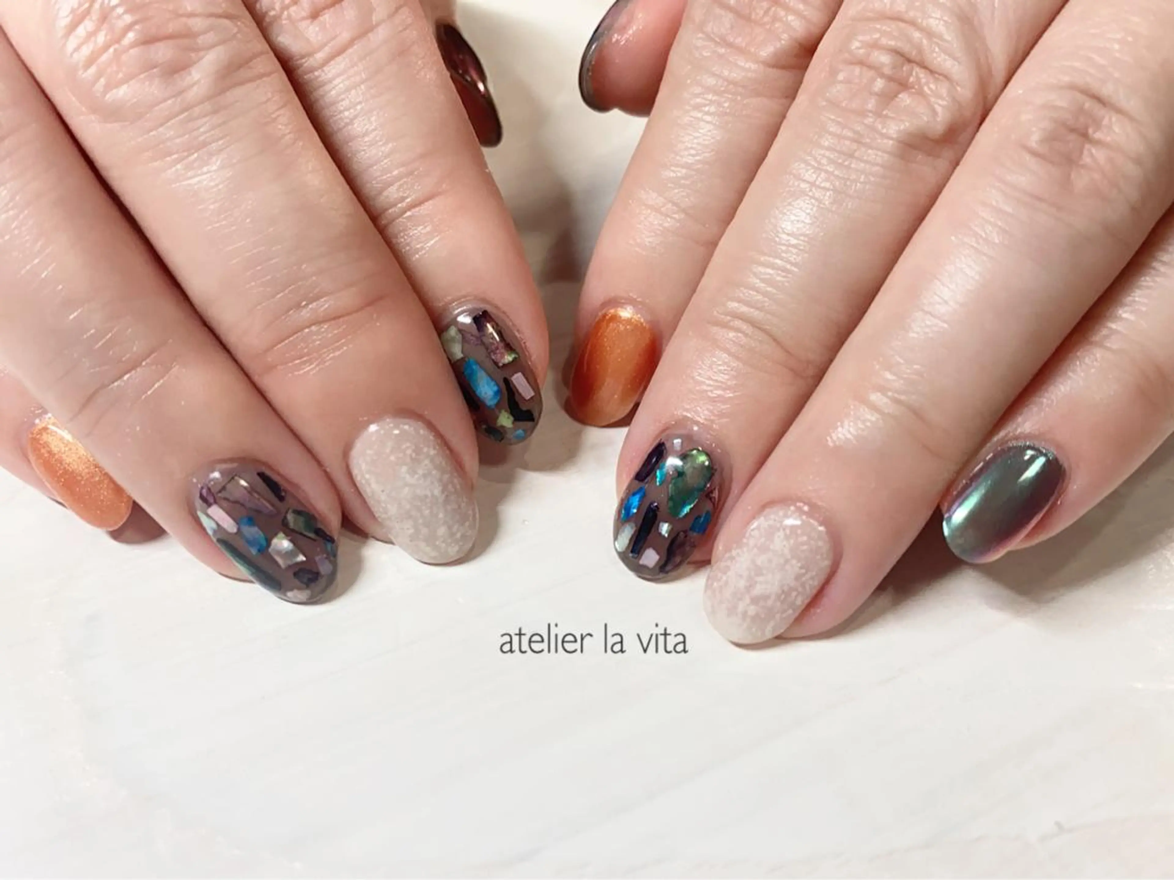 ネイル ハンドネイル atelier la vita所属・lavita. mimuraのネイルデザイン