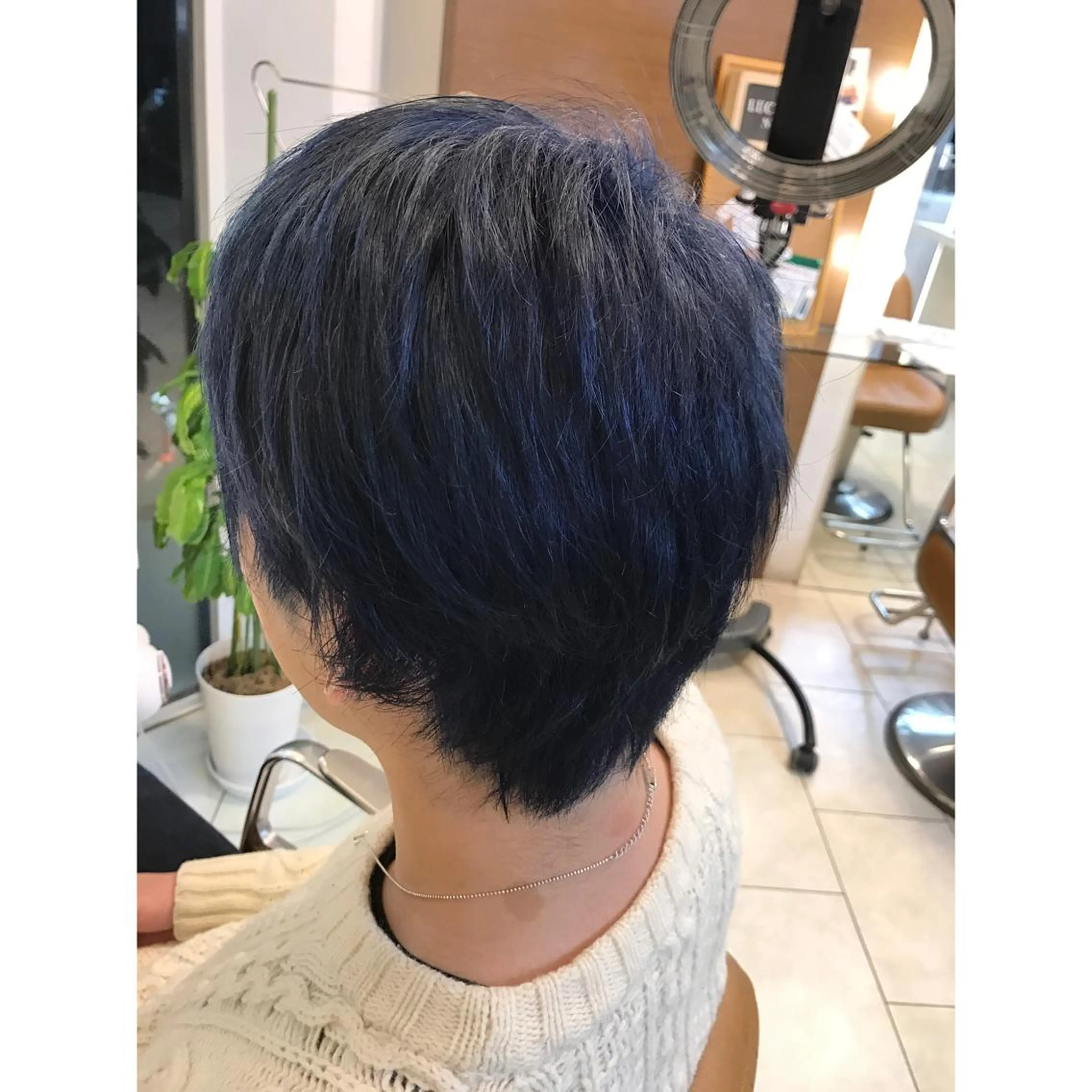 ショート カラー メンズ ダブルカラー 坂西 春果のマツエク・マツパデザイン