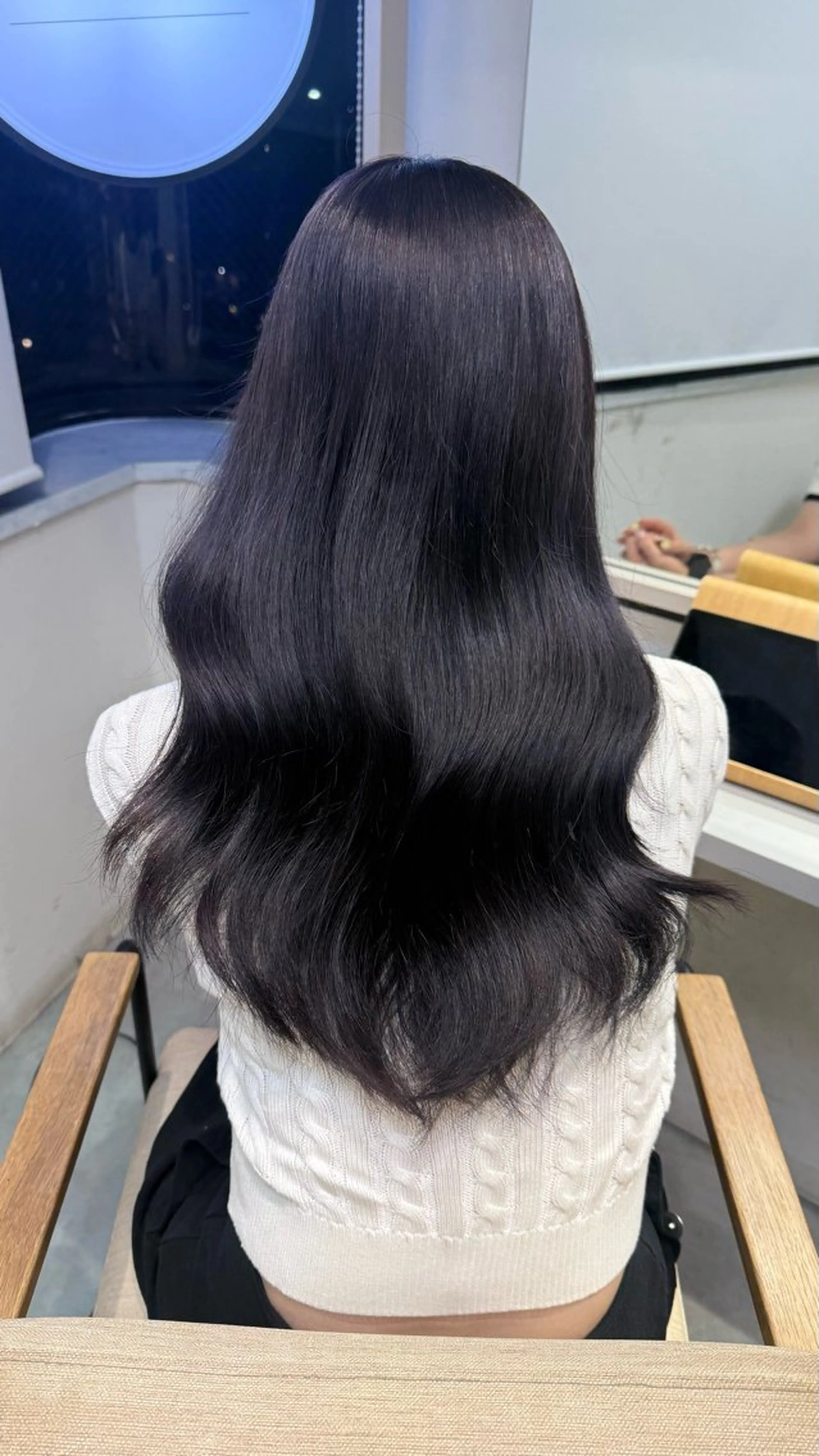 カラー グレージュ ラベンダーカラー ラベンダーグレージュ ラベンダーグレー ヘアカラー 梅田 ハイトーン shionのヘアスタイル