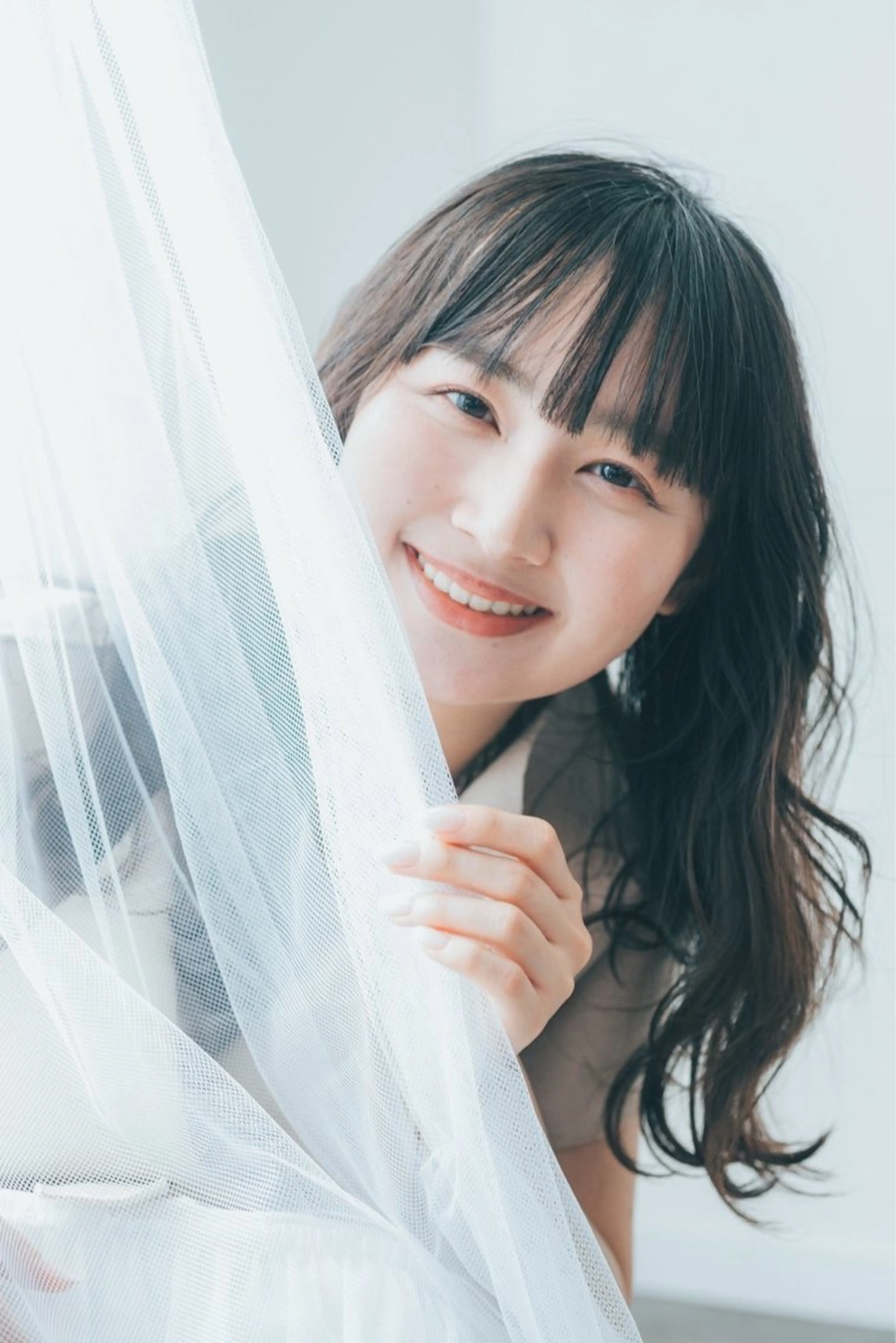 セミロング カラー ブリーチ イヤリングカラー ハイライトカラー ハイライト ブリーチなしWカラー /酸性ストレート河本のヘアスタイル