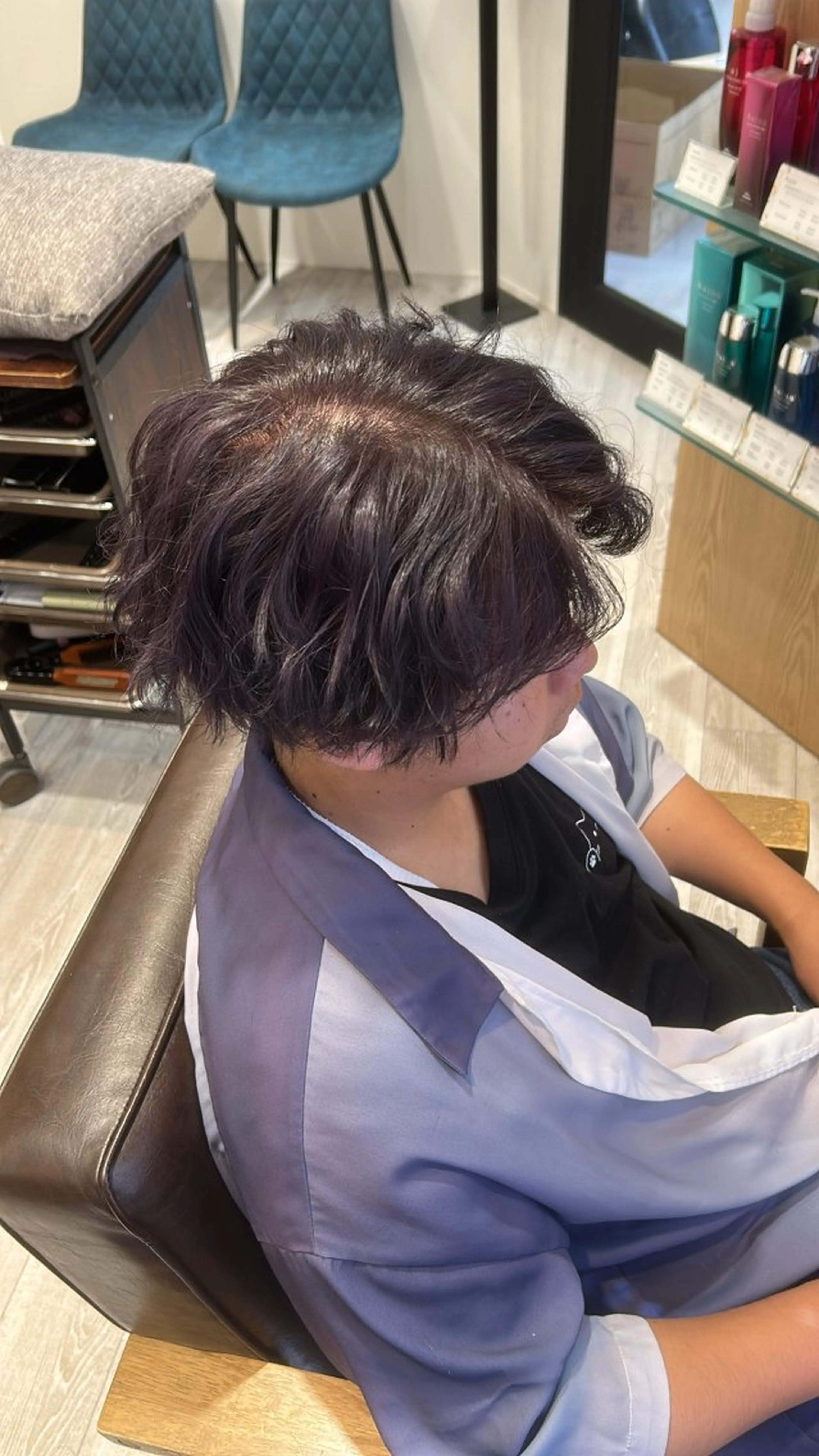 メンズ ヘアセット 井上 慈温のヘアスタイル