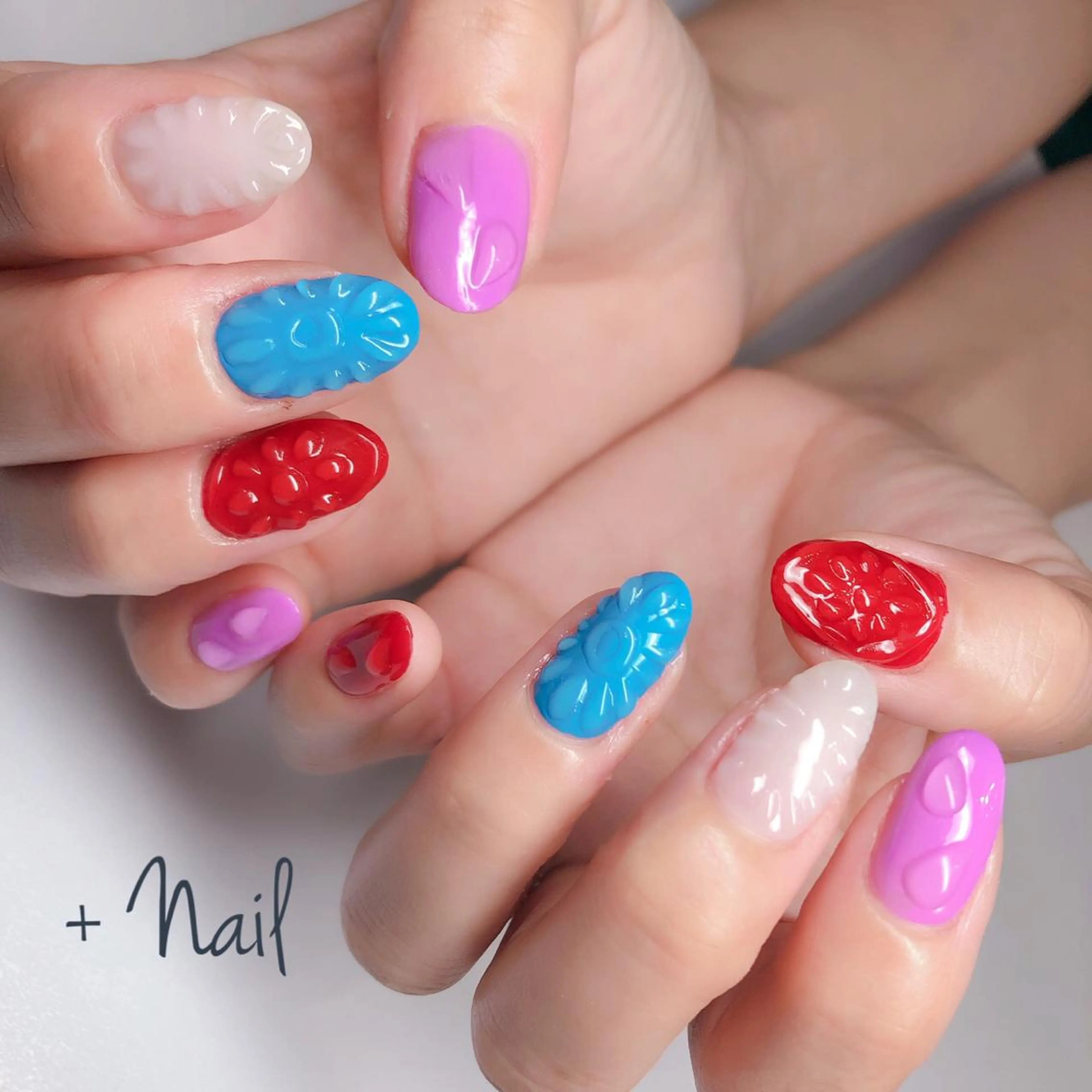 ネイル Aim* 深爪・自爪育成専門店のネイルデザイン