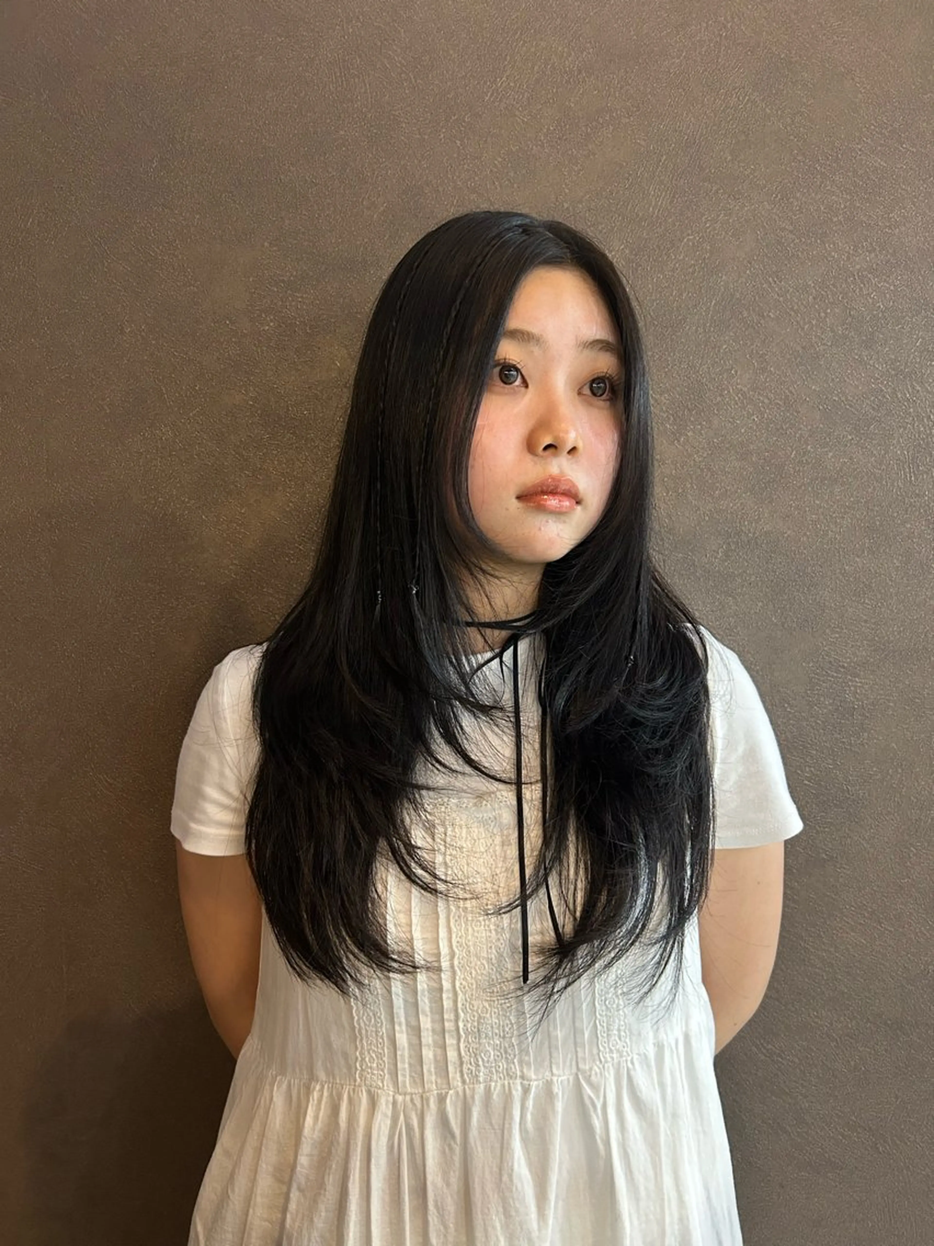 ロング カラー ヘアアレンジ ☕️結【suii.】 ボブ/ヘアセット☕️のヘアスタイル