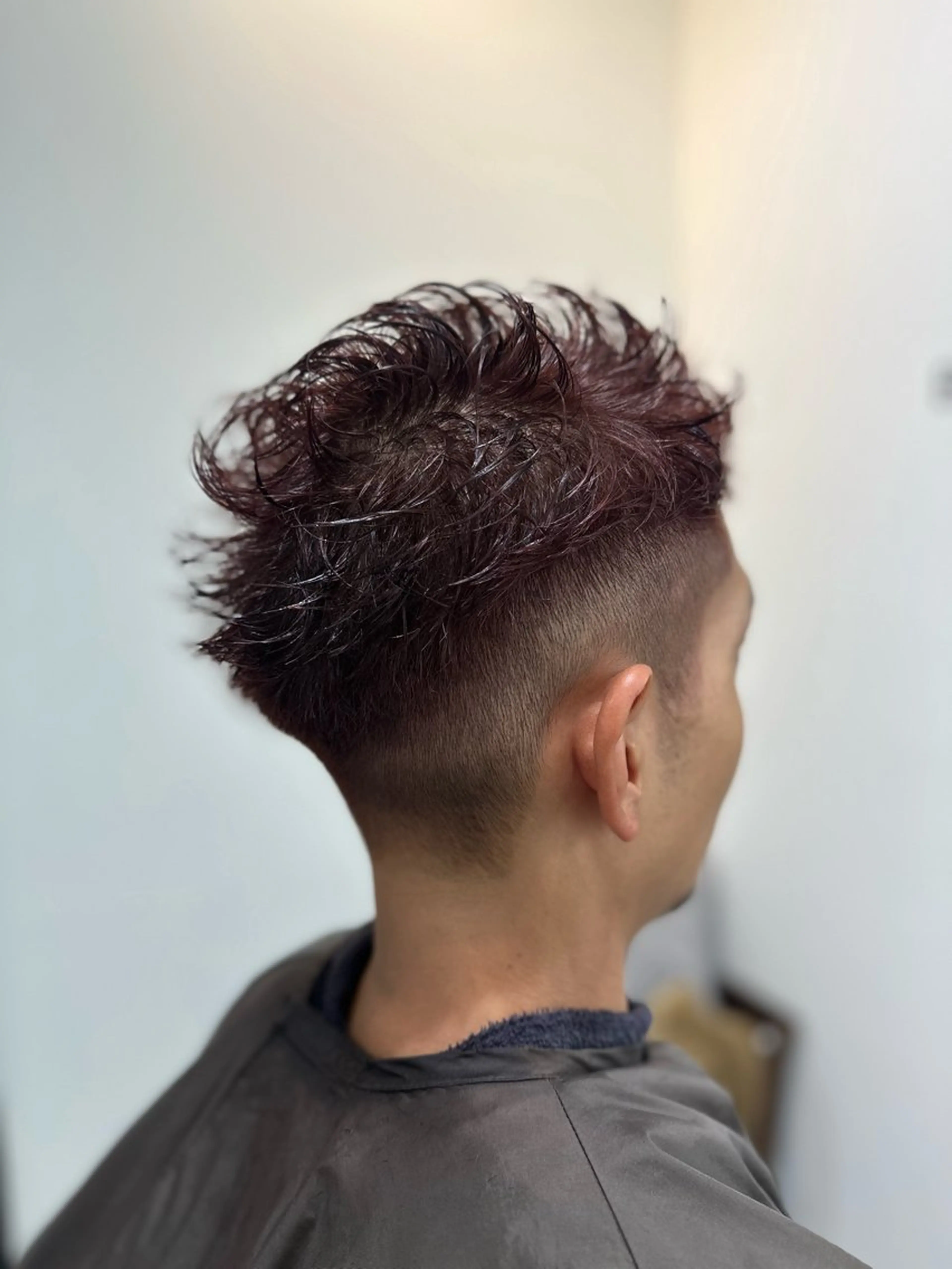 メンズ ツーブロック カット ヘアカラー メンズカット クドウユウキのヘアスタイル