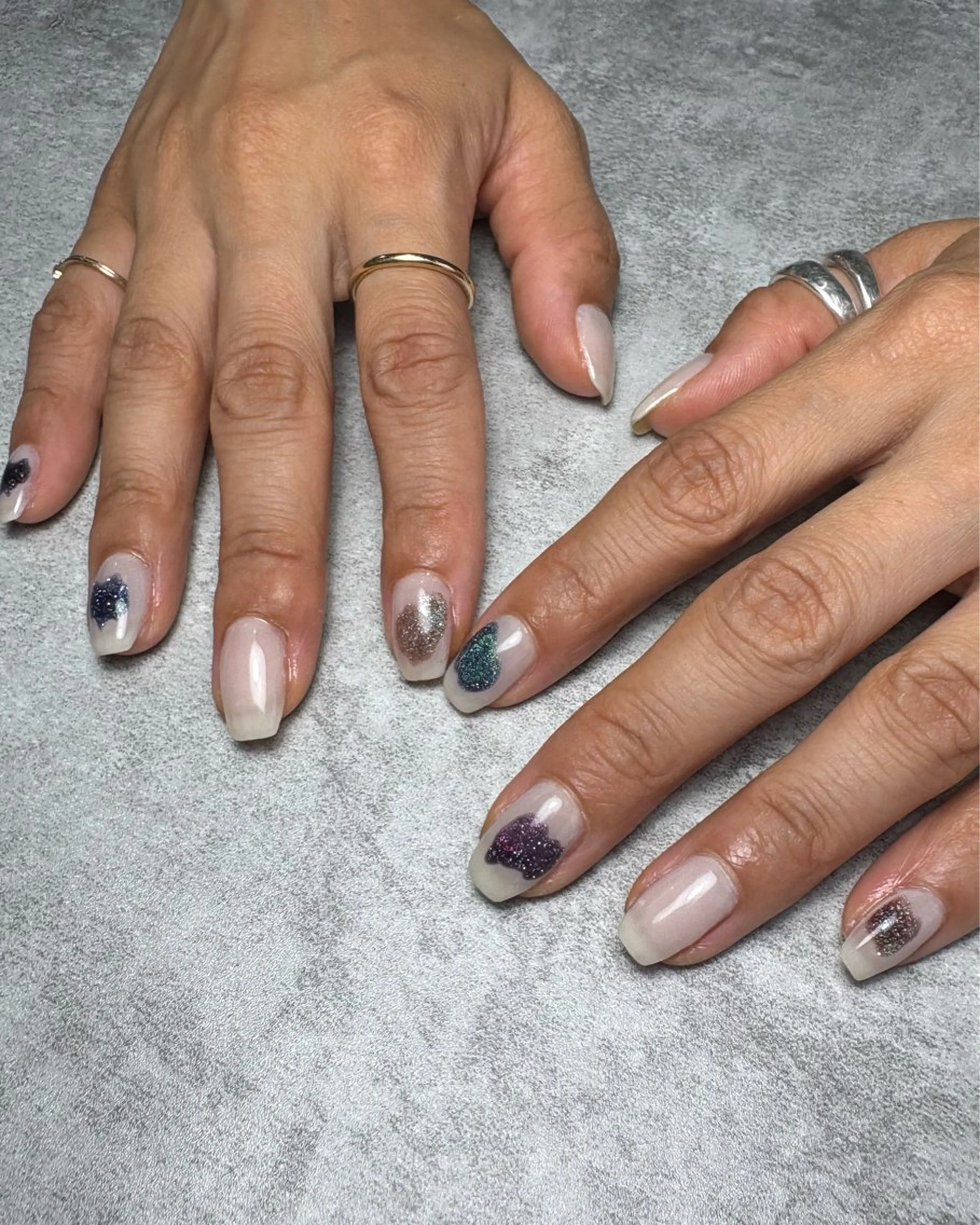 ネイル ハンドネイル sol.nailworks所属・sol. ソル satiのネイルデザイン