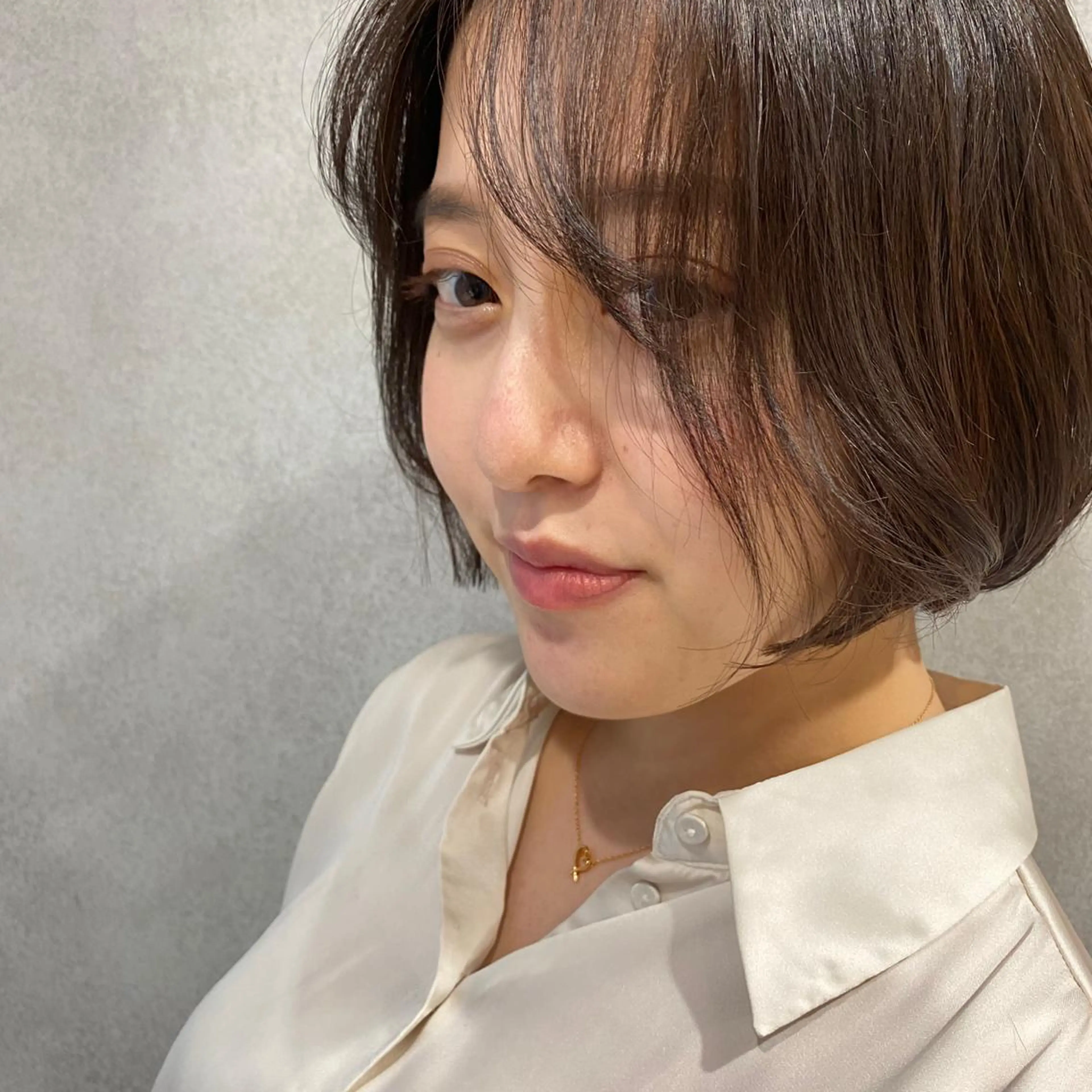 ショート カラー カット ヘアカラー トリートメント 韓国hair ·͜· watanabeのヘアスタイル