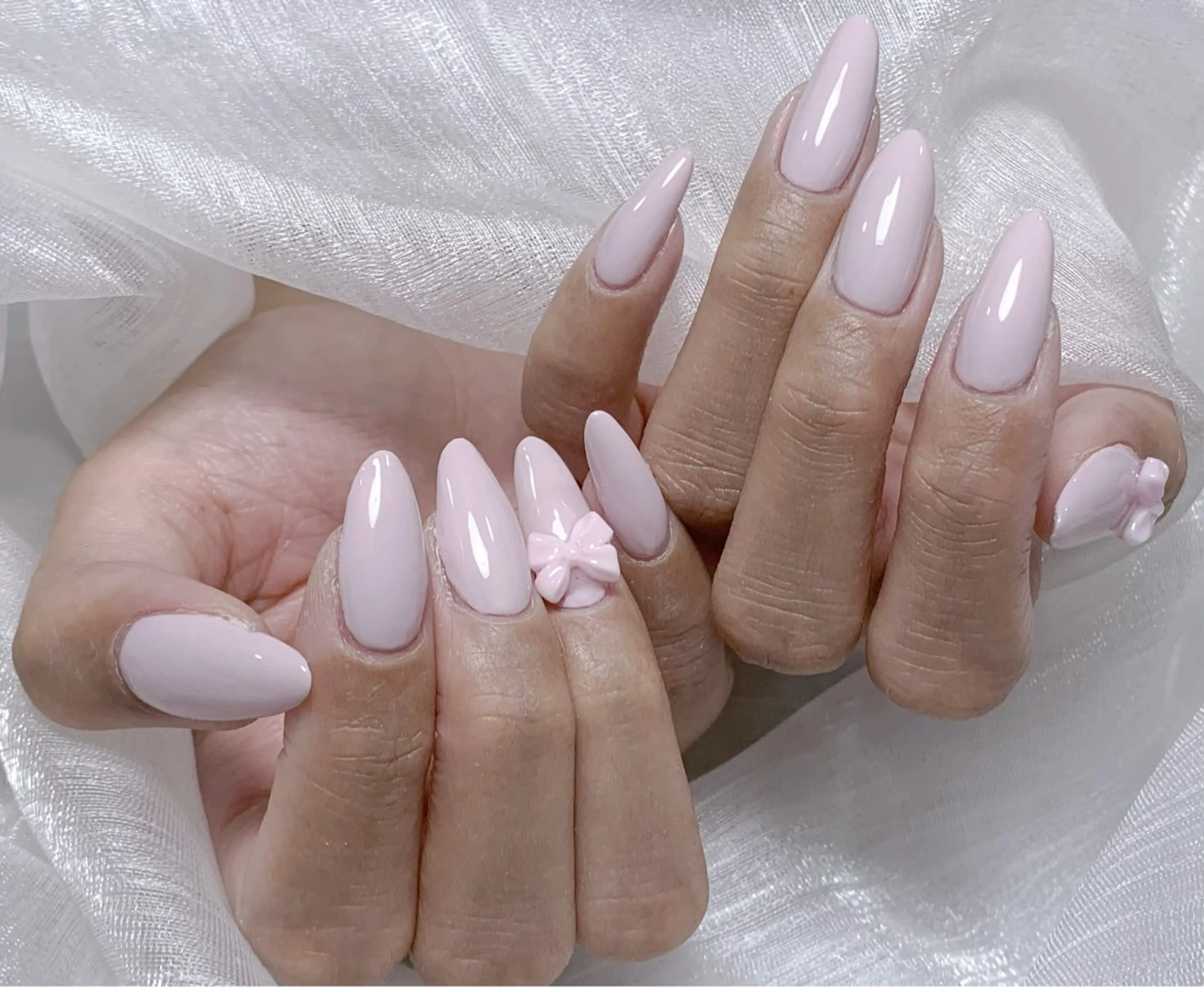 ネイル ワンカラーネイル ハンドネイル U·Mi nail salon所属・U·Mi 容のネイルデザイン