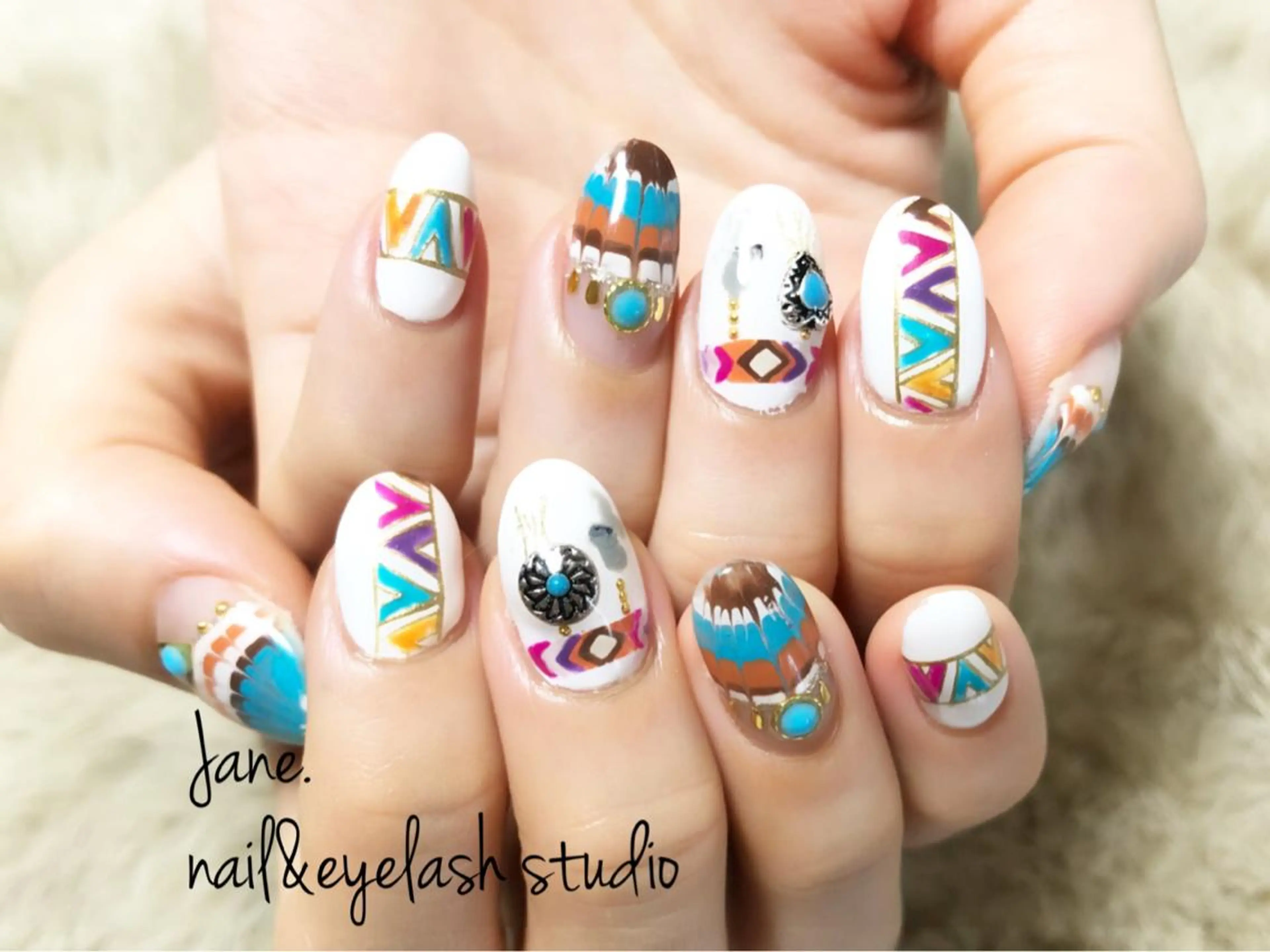 ネイル Yakko pas á pasのネイルデザイン