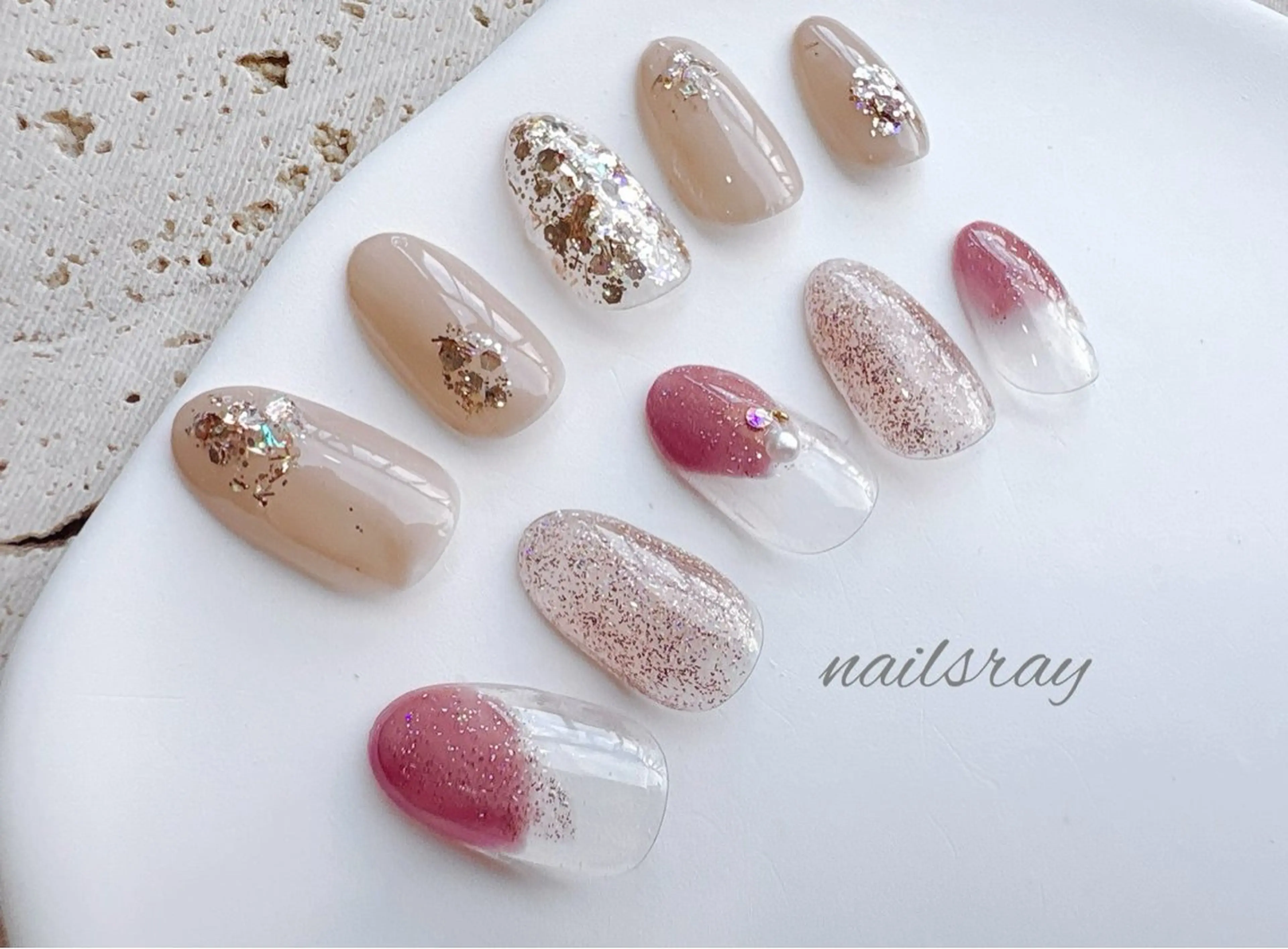 【練習モデル】12月予約★ハンド💅シンプルキャンペーンデザイン(オフあり)の写真