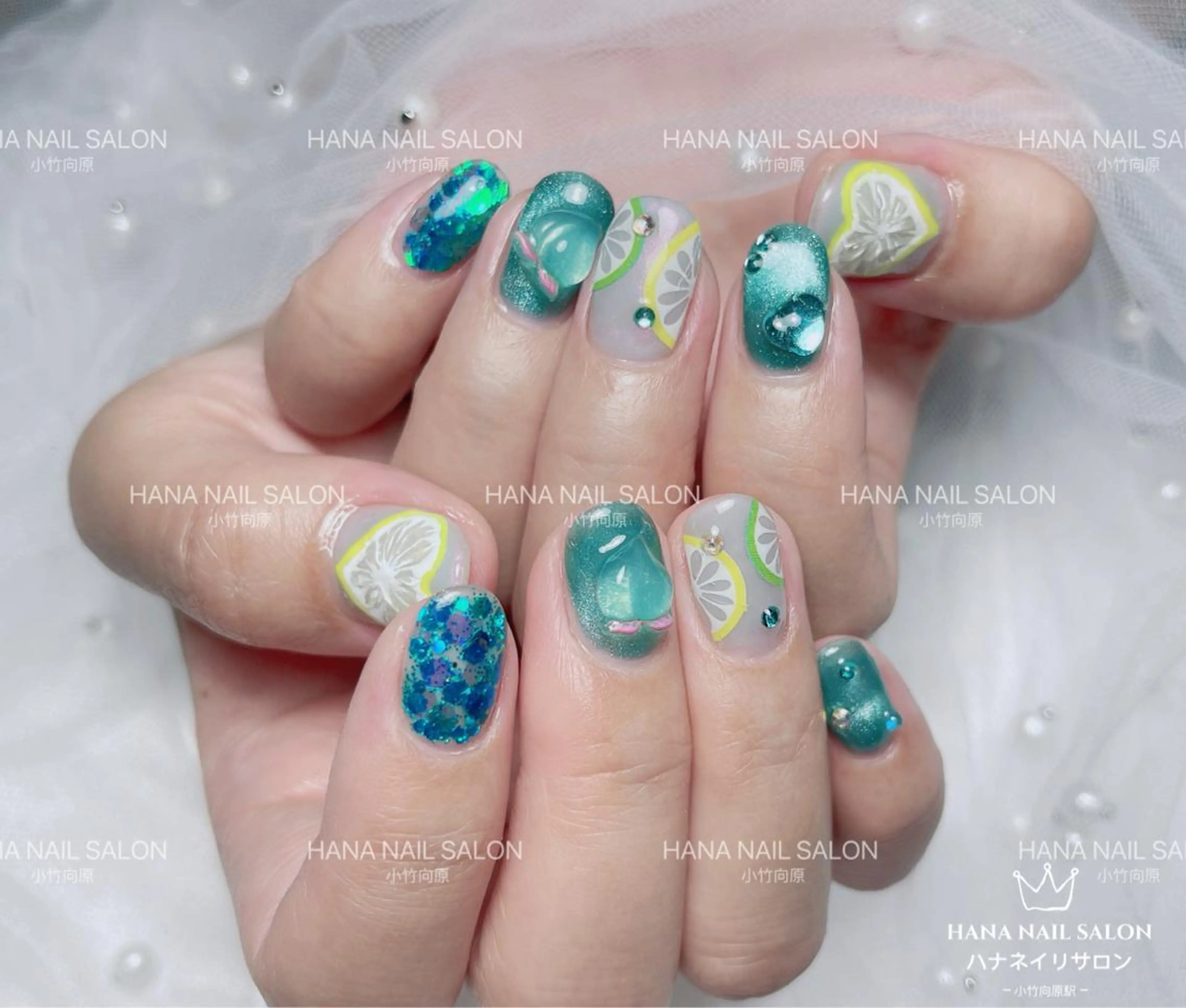 ネイル ハンドネイル HANA ART NAIL SALONのネイルデザイン