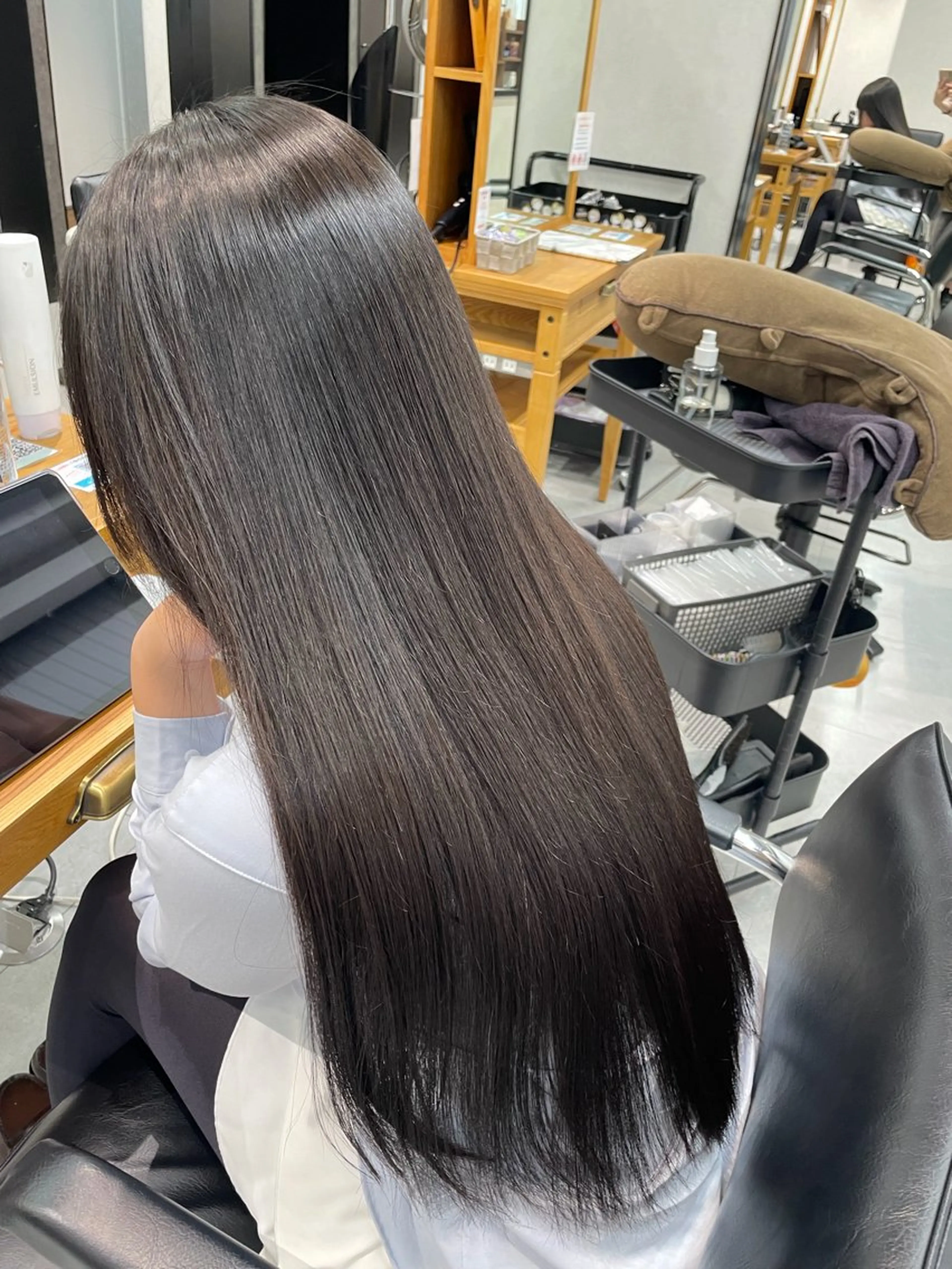 ロング 縮毛矯正 トリートメント 縮毛矯正 トリートメント ✨横須賀髪質改善✨️ 加藤 百音のヘアスタイル