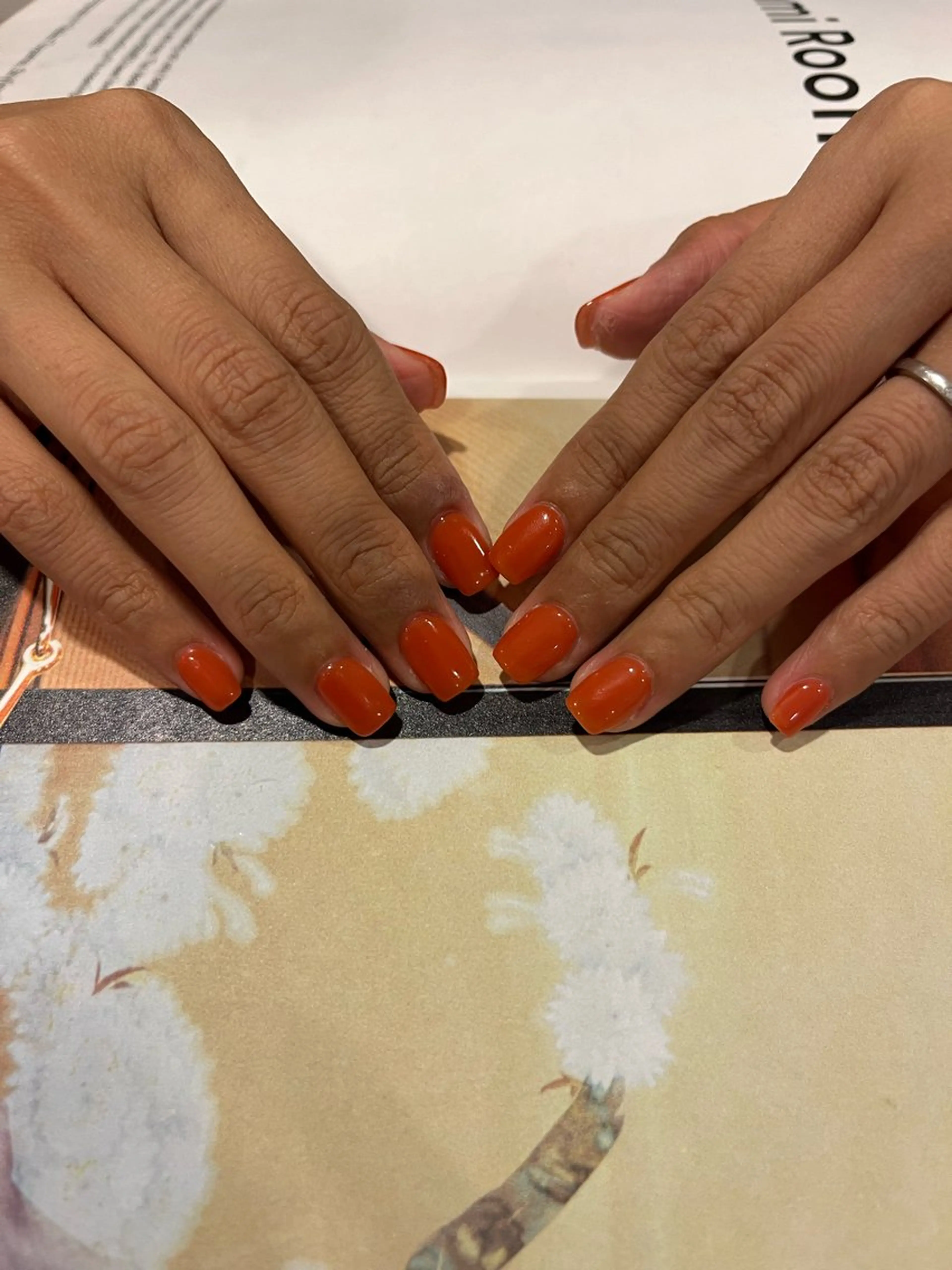 ネイル ワンカラーネイル Hi,nail mahoのネイルデザイン