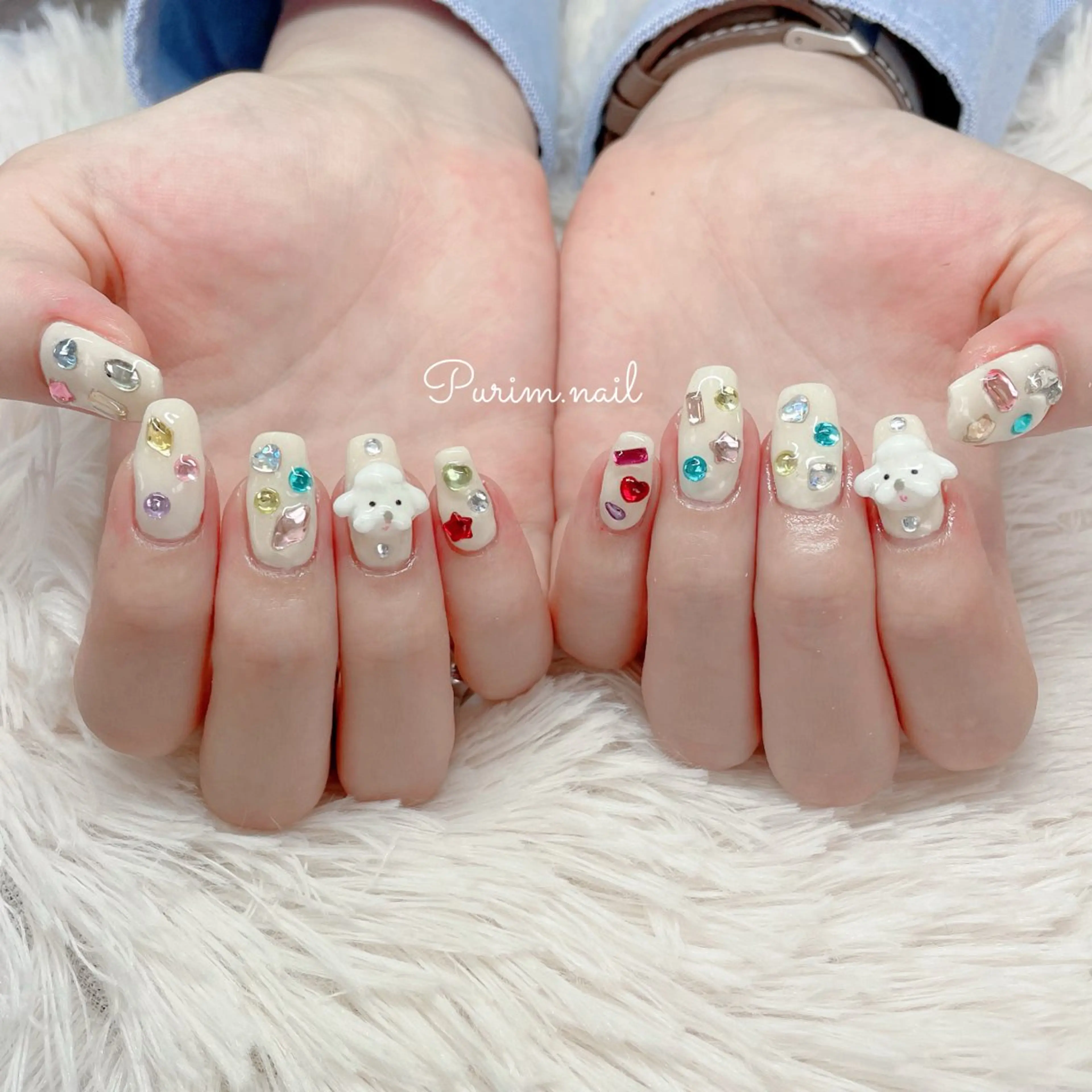 ネイル ハンドネイル Nails by Purin🍮のネイルデザイン