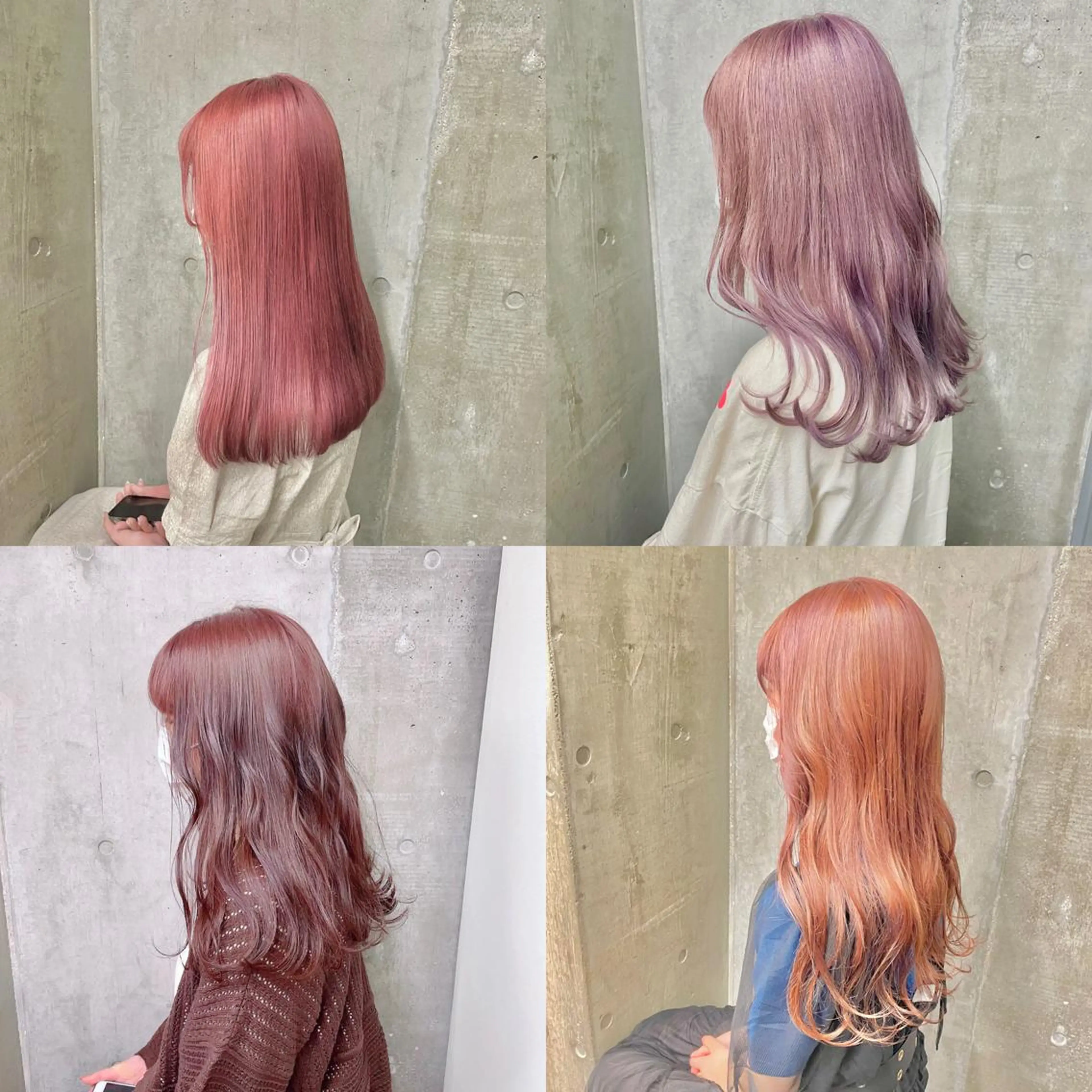 カラー ハイトーンカラー ピンクカラー 🫧BUBBLES 新所沢　かとうゆきのヘアスタイル