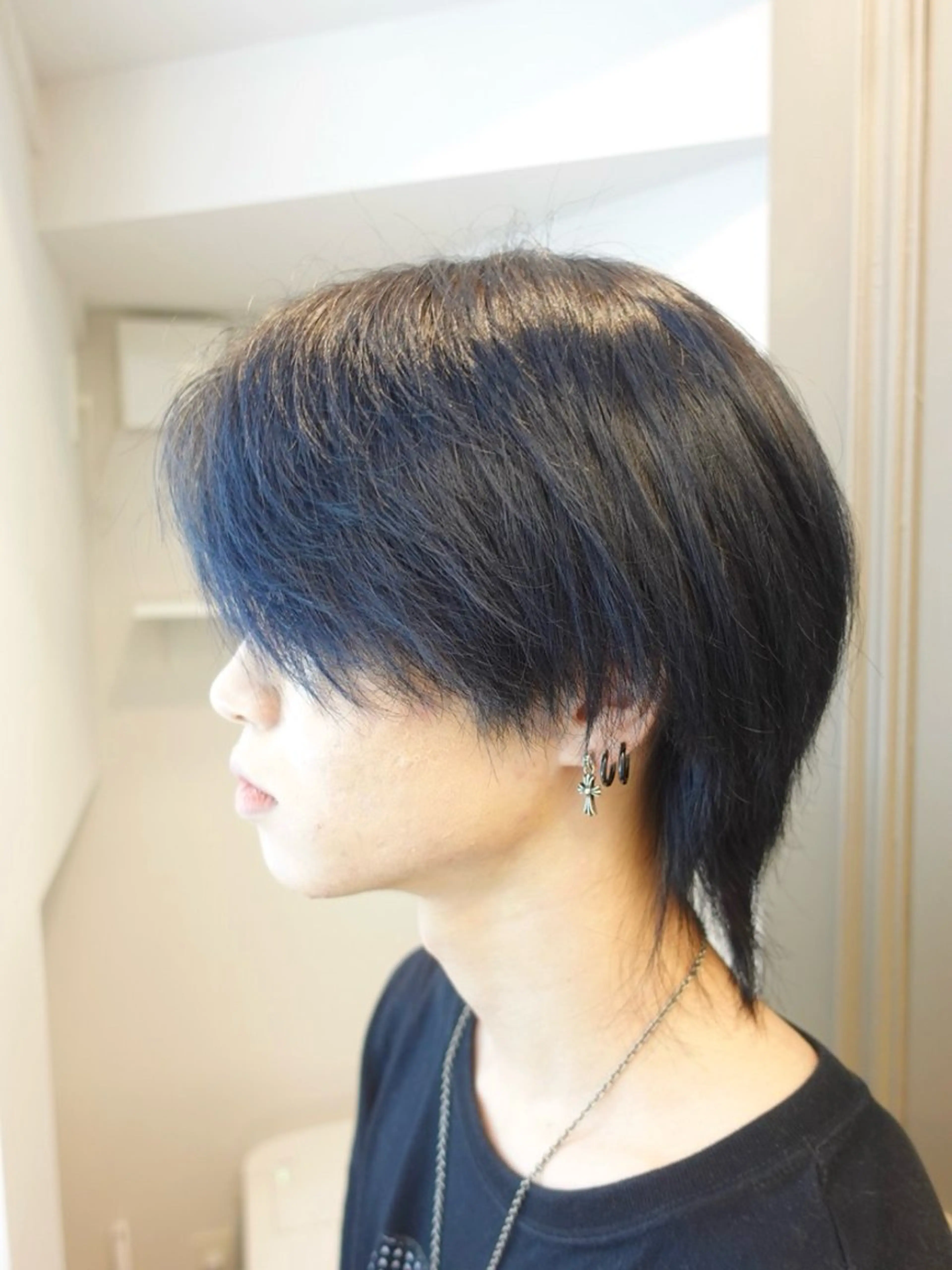メンズ YUUKI/艶カラー レイヤーカットのヘアスタイル