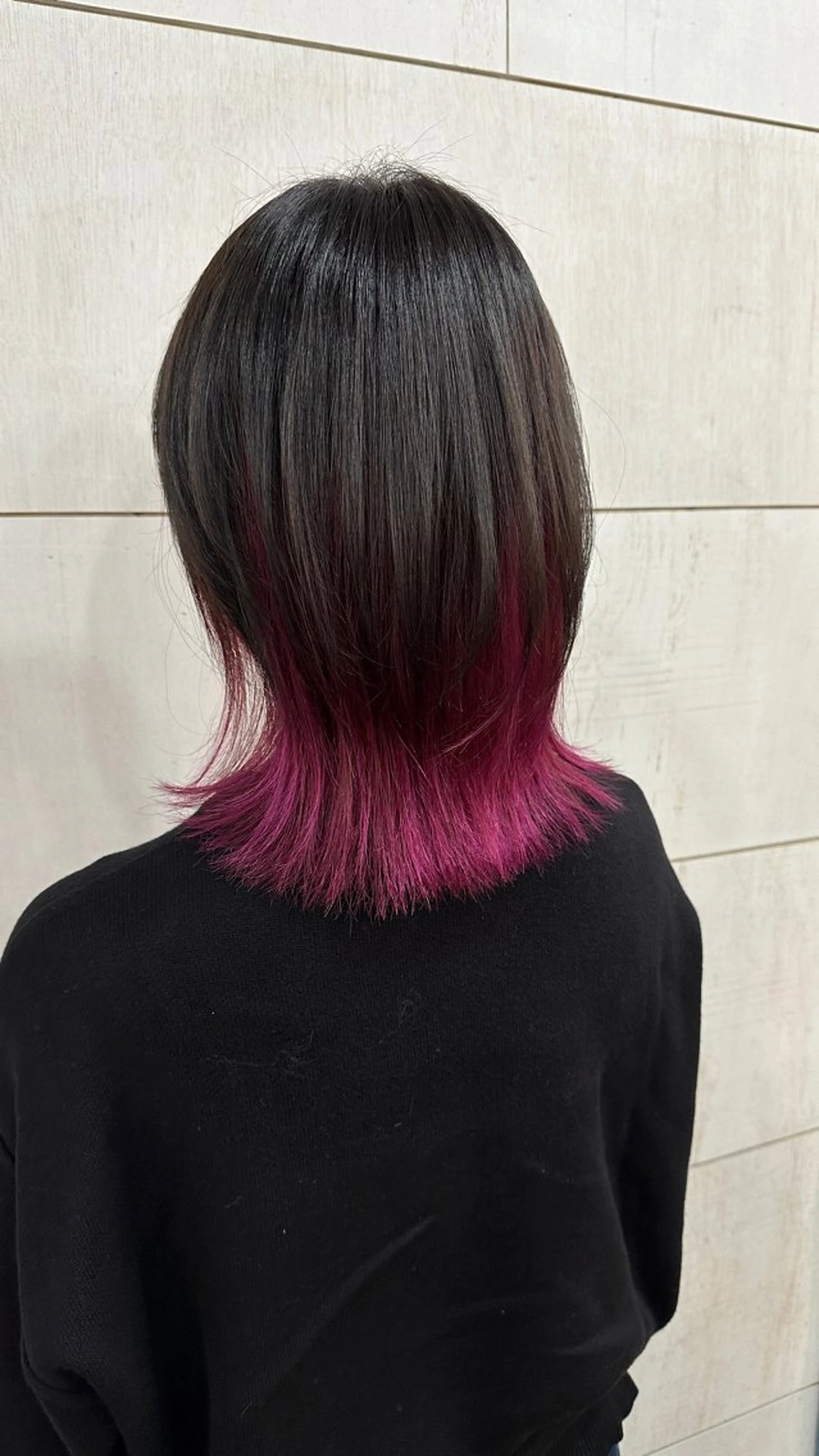 ミディアム ウルフカット 🎀ITSUKI暖色 カラー/レイヤー🎀のヘアスタイル