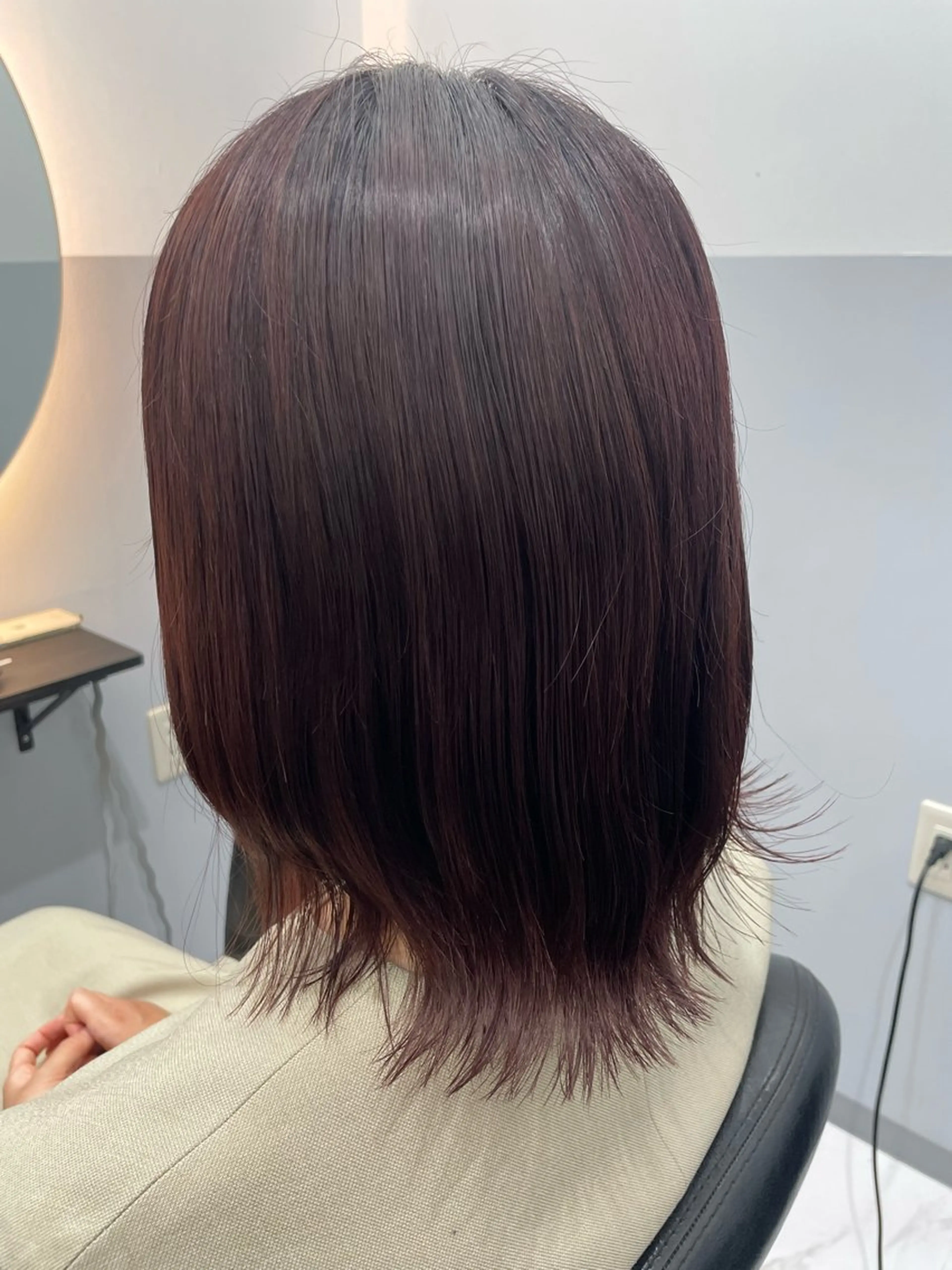ミディアム ヘアカラー トリートメント 🦋saki🦋 格安でご案内中！のヘアスタイル