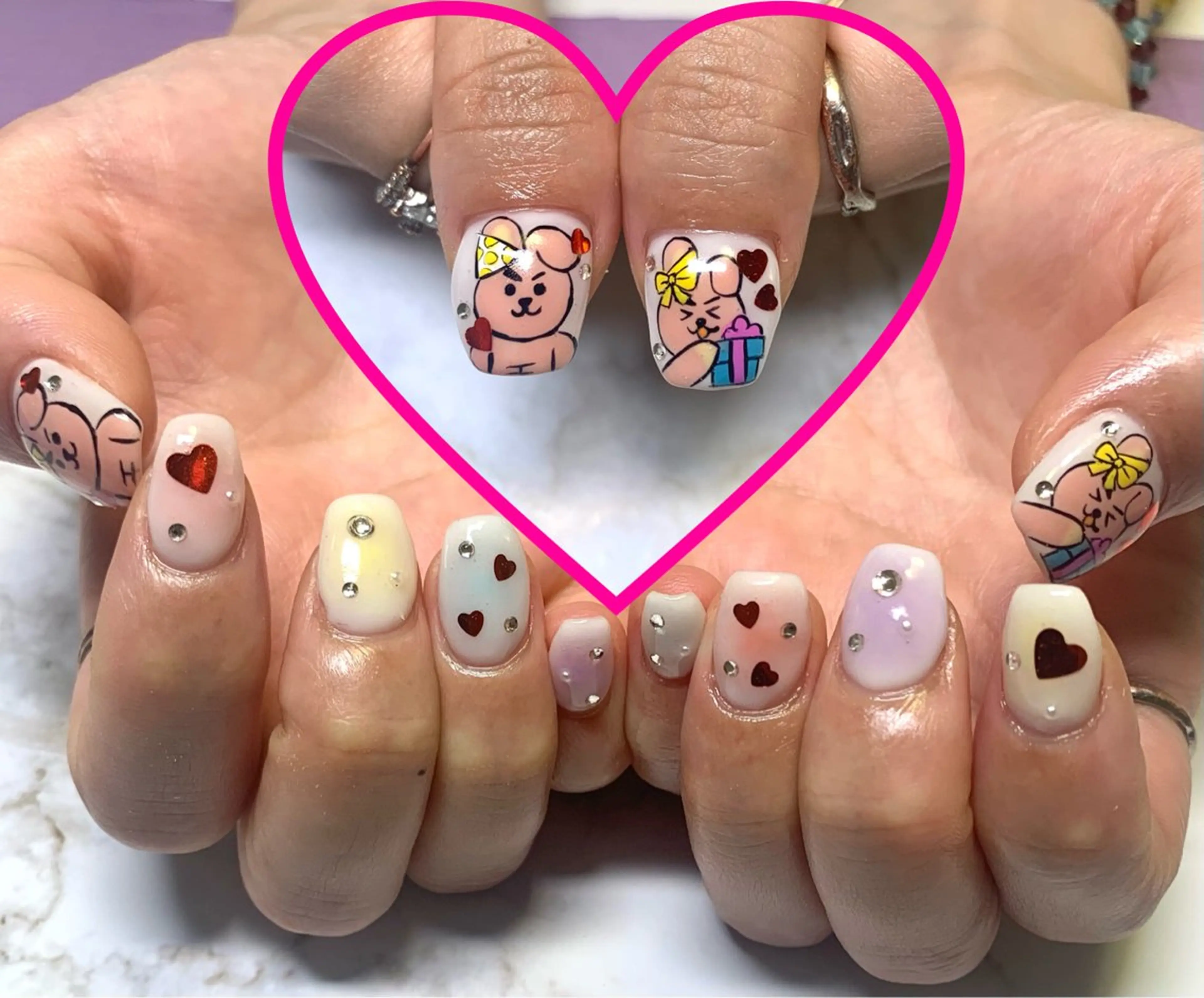 ネイル ハンドネイル Luar nail所属・石谷月 Luar nailのネイルデザイン