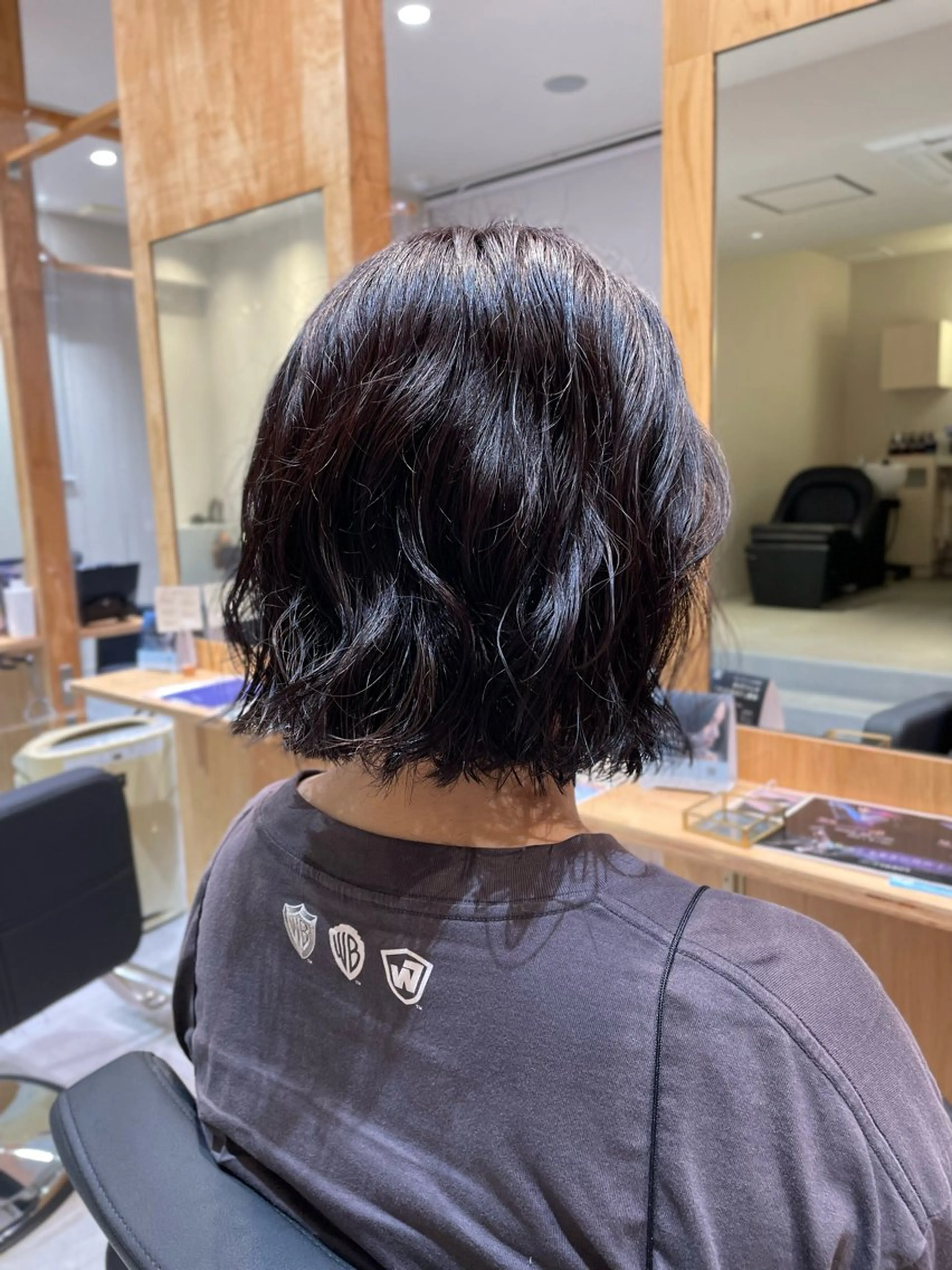 ショート パーマ ボブ anuenue🌿 西村砂羽のヘアスタイル
