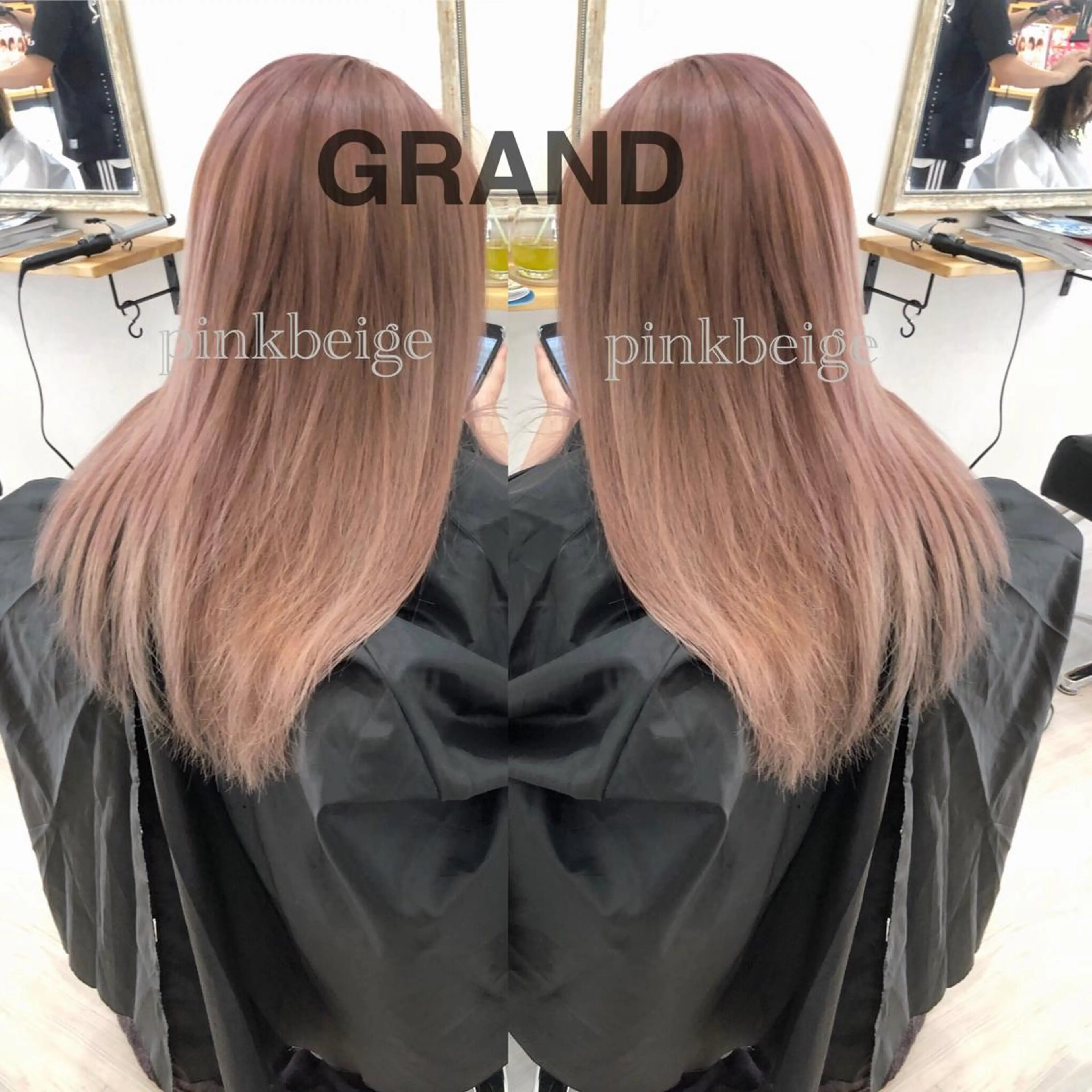 ロング aura所属・ashida yuukiのヘアスタイル