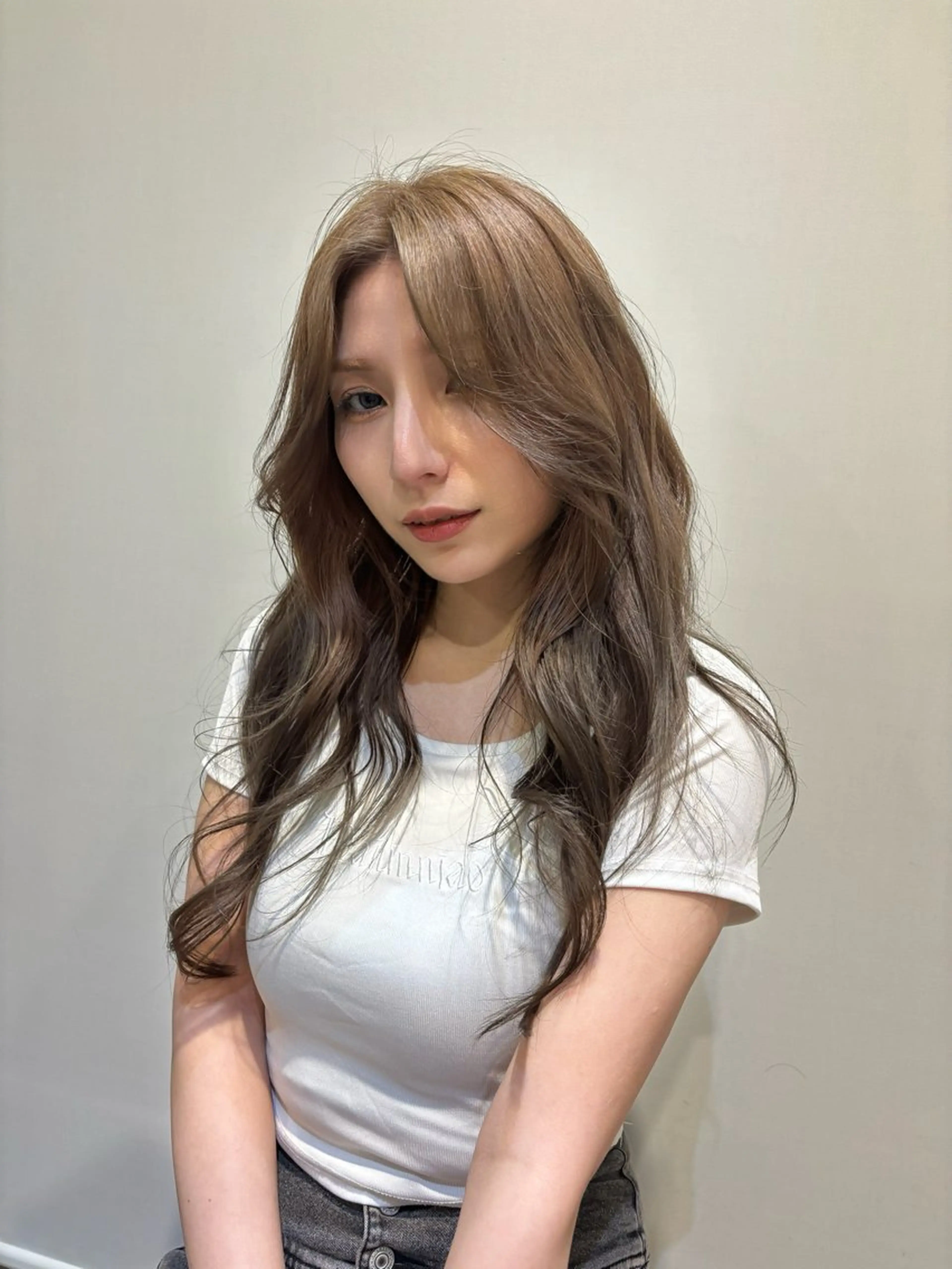 ロング カラー ヘアアレンジ ヘアカラー トリートメント ヘッドスパ 派手髪/ハイトーン RIN🩵ྀིのヘアスタイル