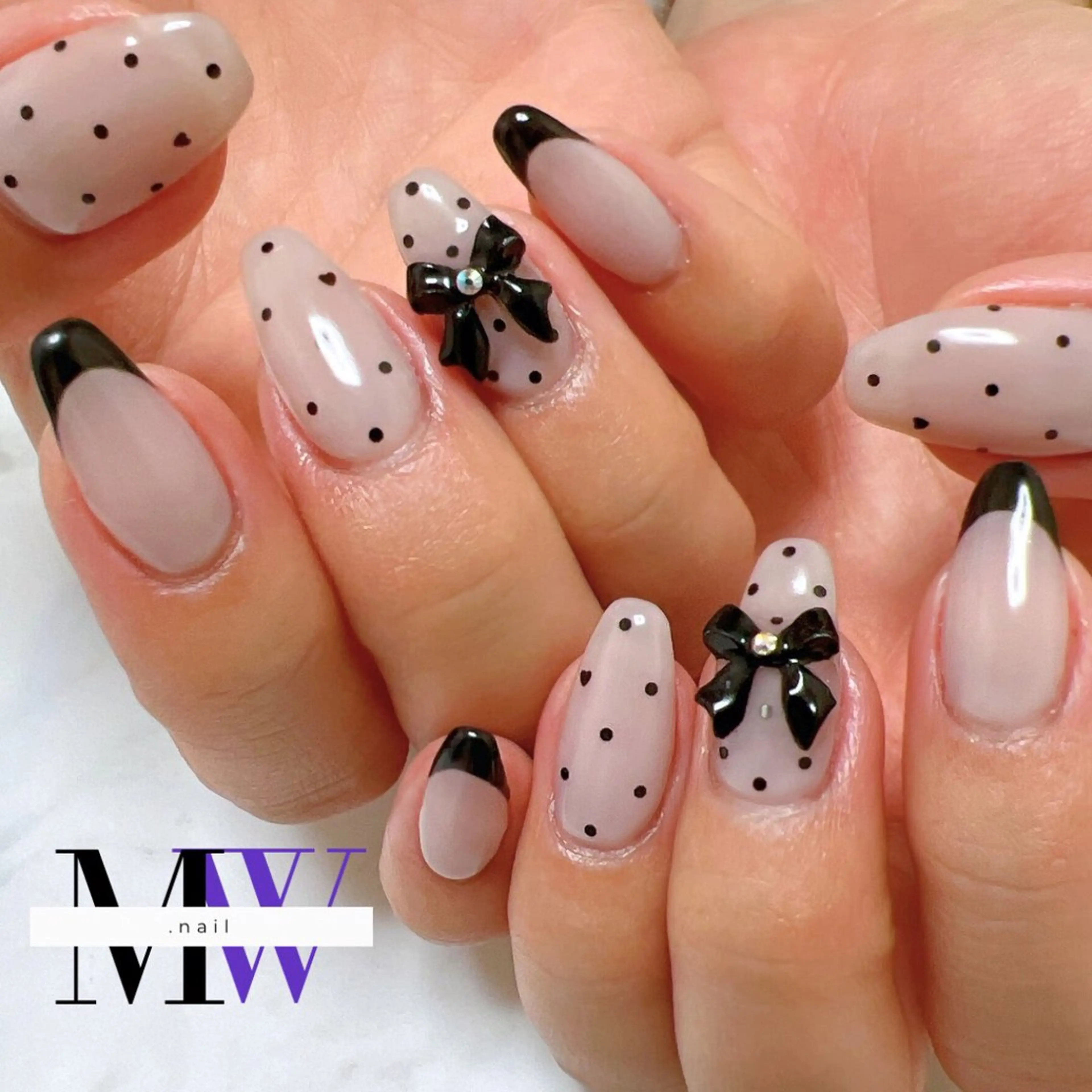 ネイル ワンホンネイル MW .nailのネイルデザイン