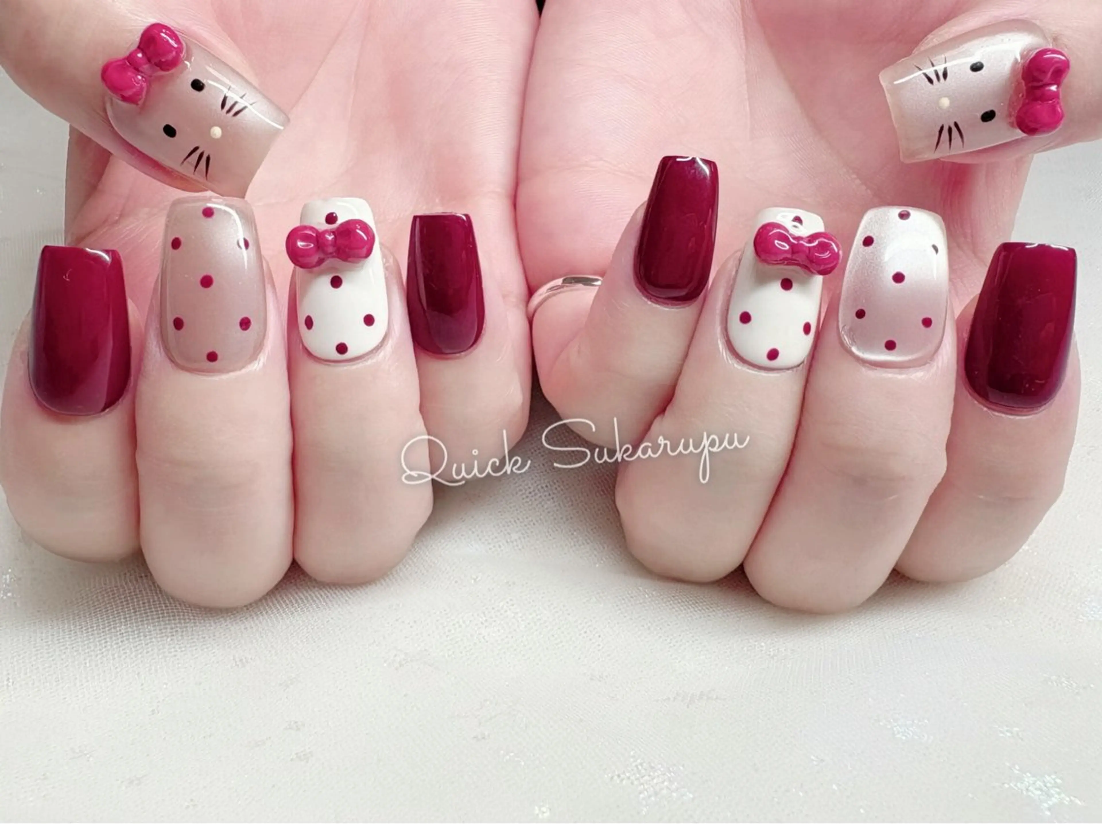 ネイル ハンドネイル Quick Sukarupu新宿のネイルデザイン