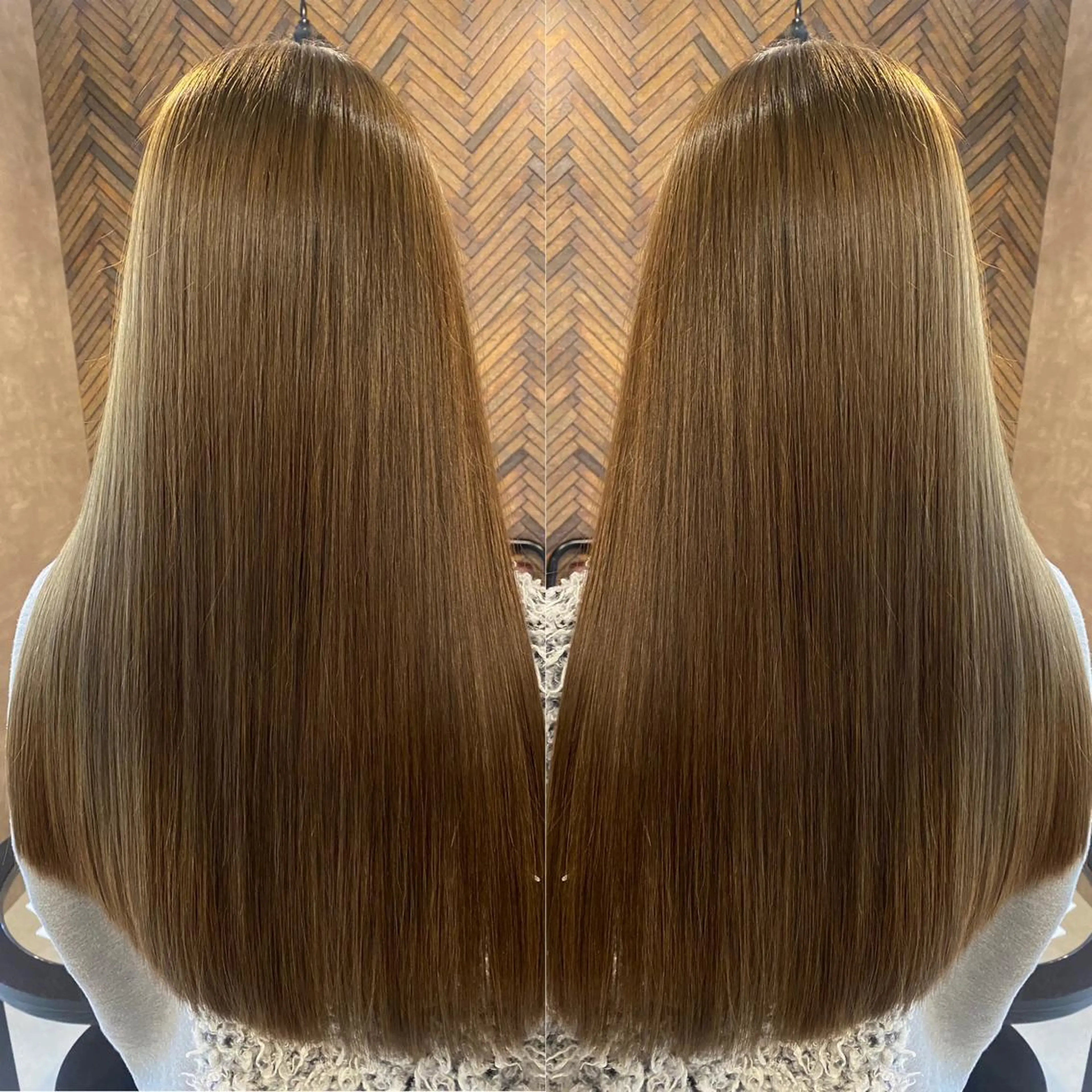 ロング カラー カット トリートメント tocca 💜石田愛結💜のヘアスタイル