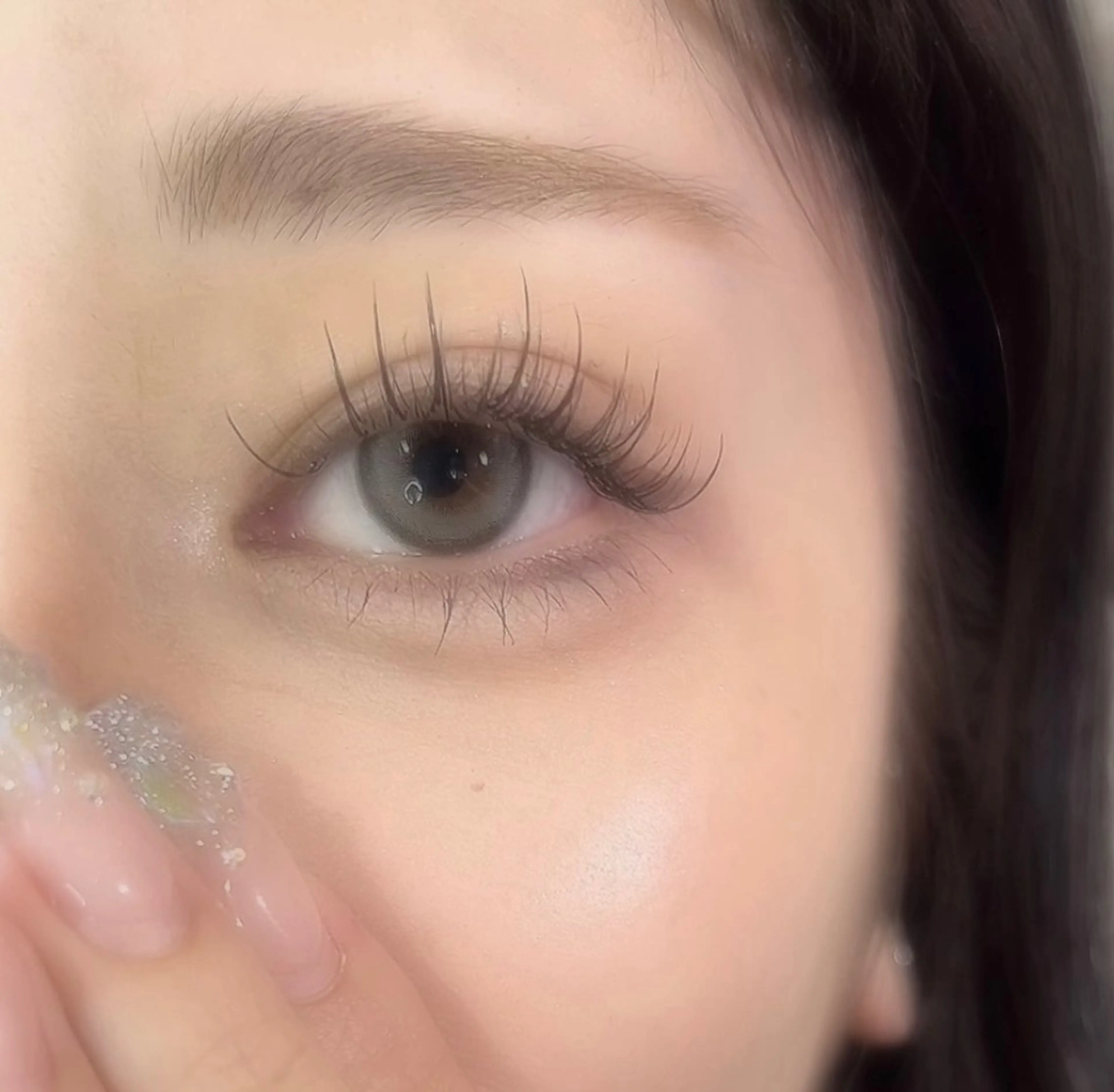 マツエク・マツパ フラットラッシュ haru ‎‎.のマツエク・マツパデザイン