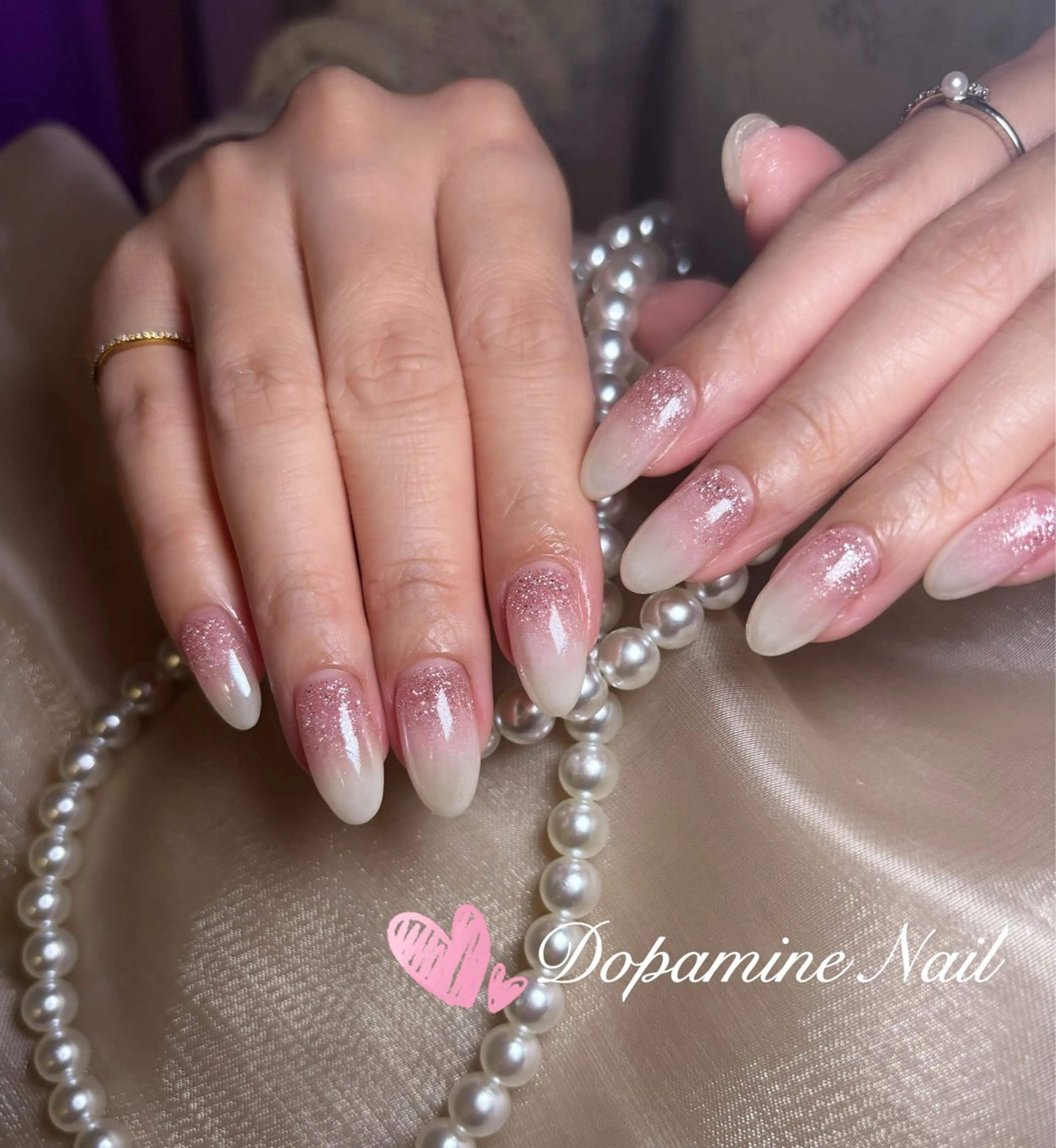ネイル Dopamine nail 新人のネイルデザイン