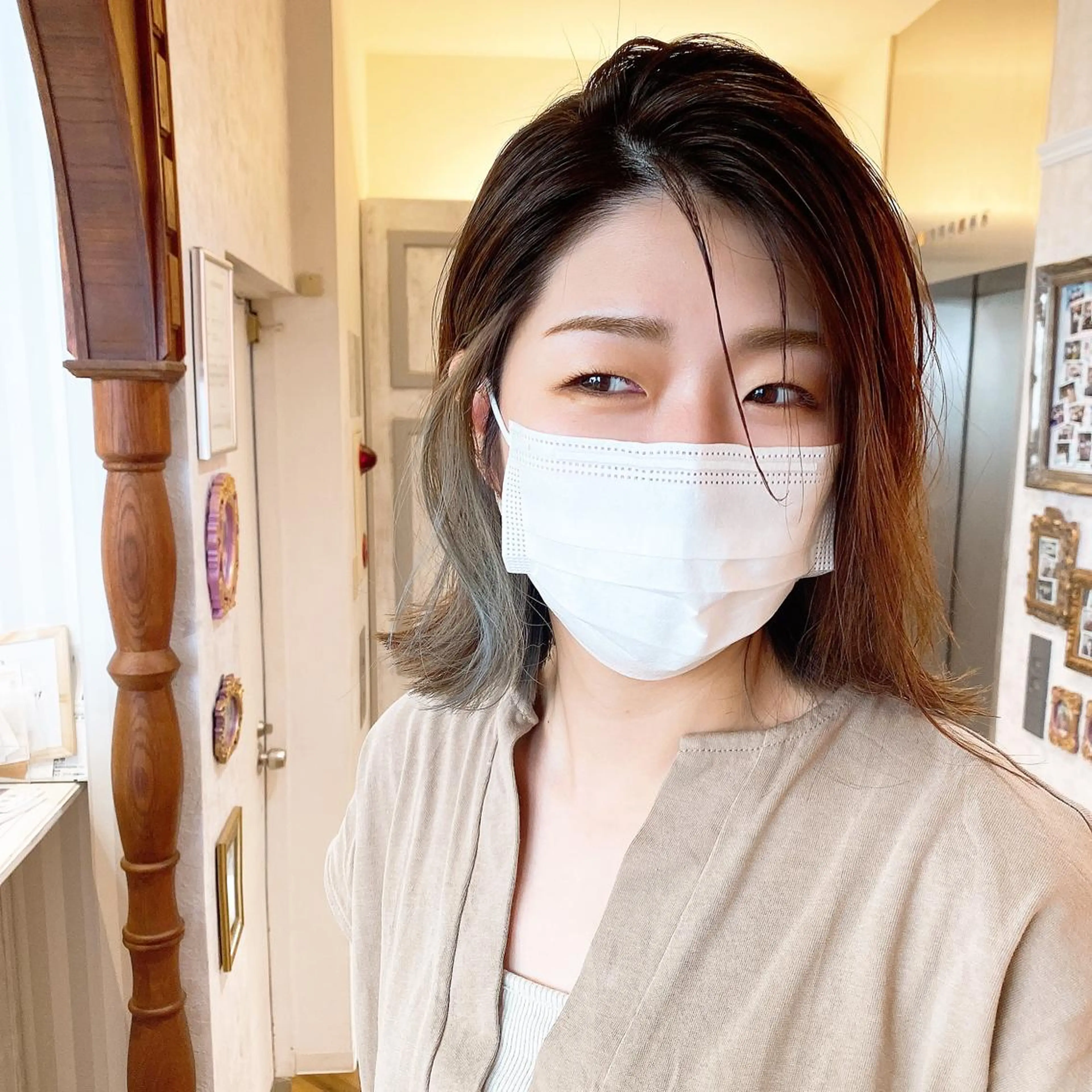 ✂️似合わせカット+デザインカラーの写真