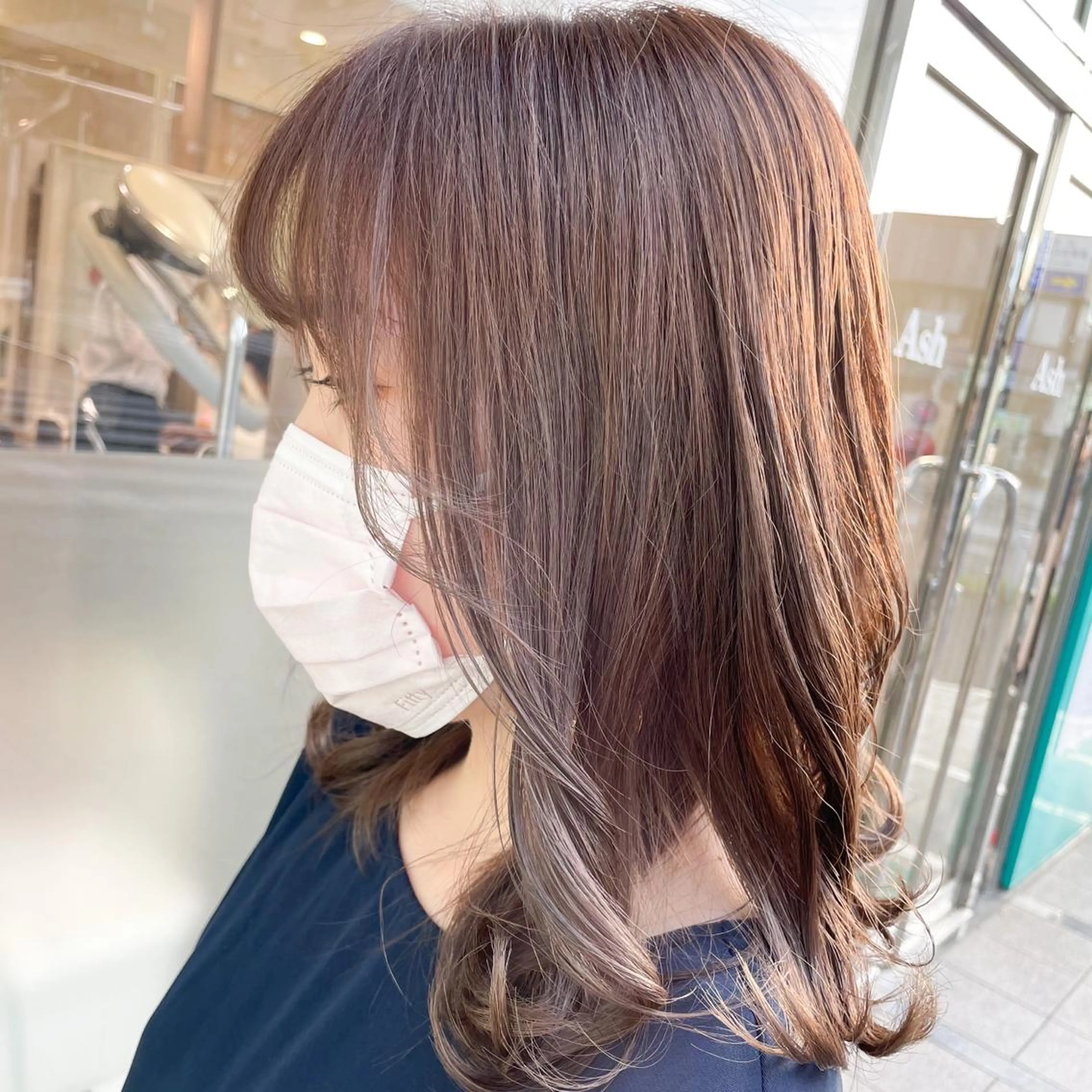 セミロング Aujuaソムリエ/ HARUNO/艶髪のヘアスタイル