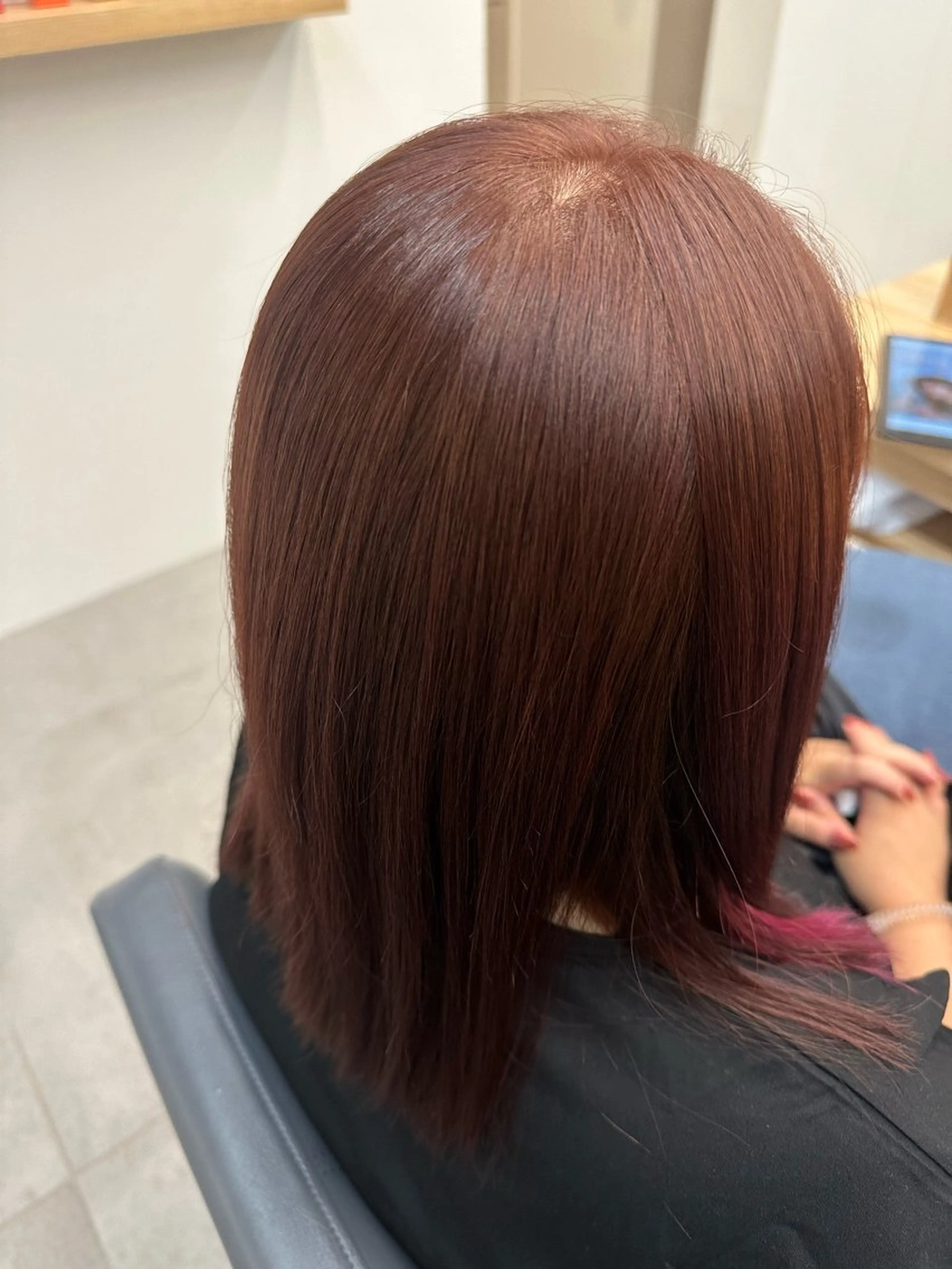 カラー ヘアカラー はらゆか🦄レディー スカット🧸のヘアスタイル