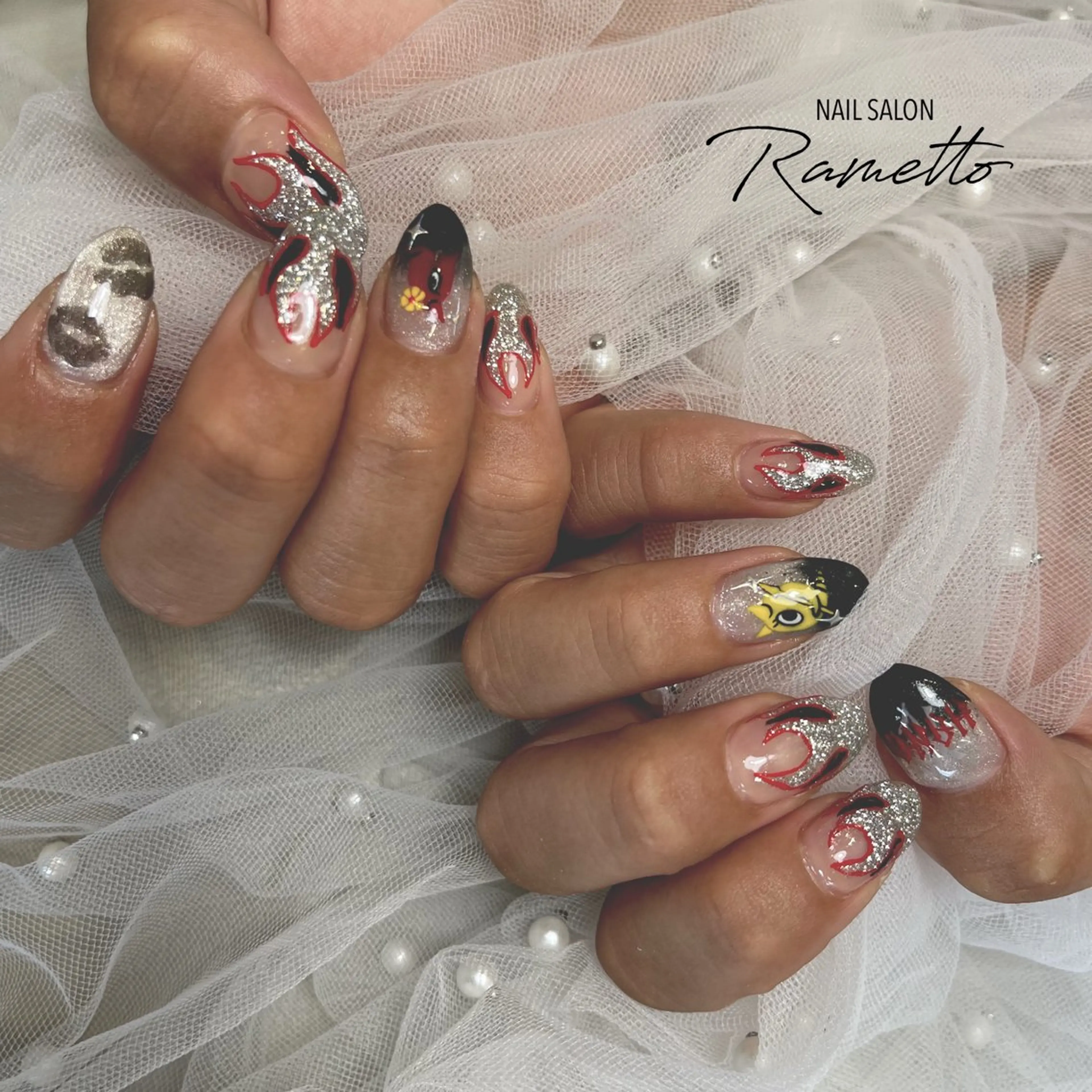 ネイル ハンドネイル NAILSALON Ramettoのネイルデザイン