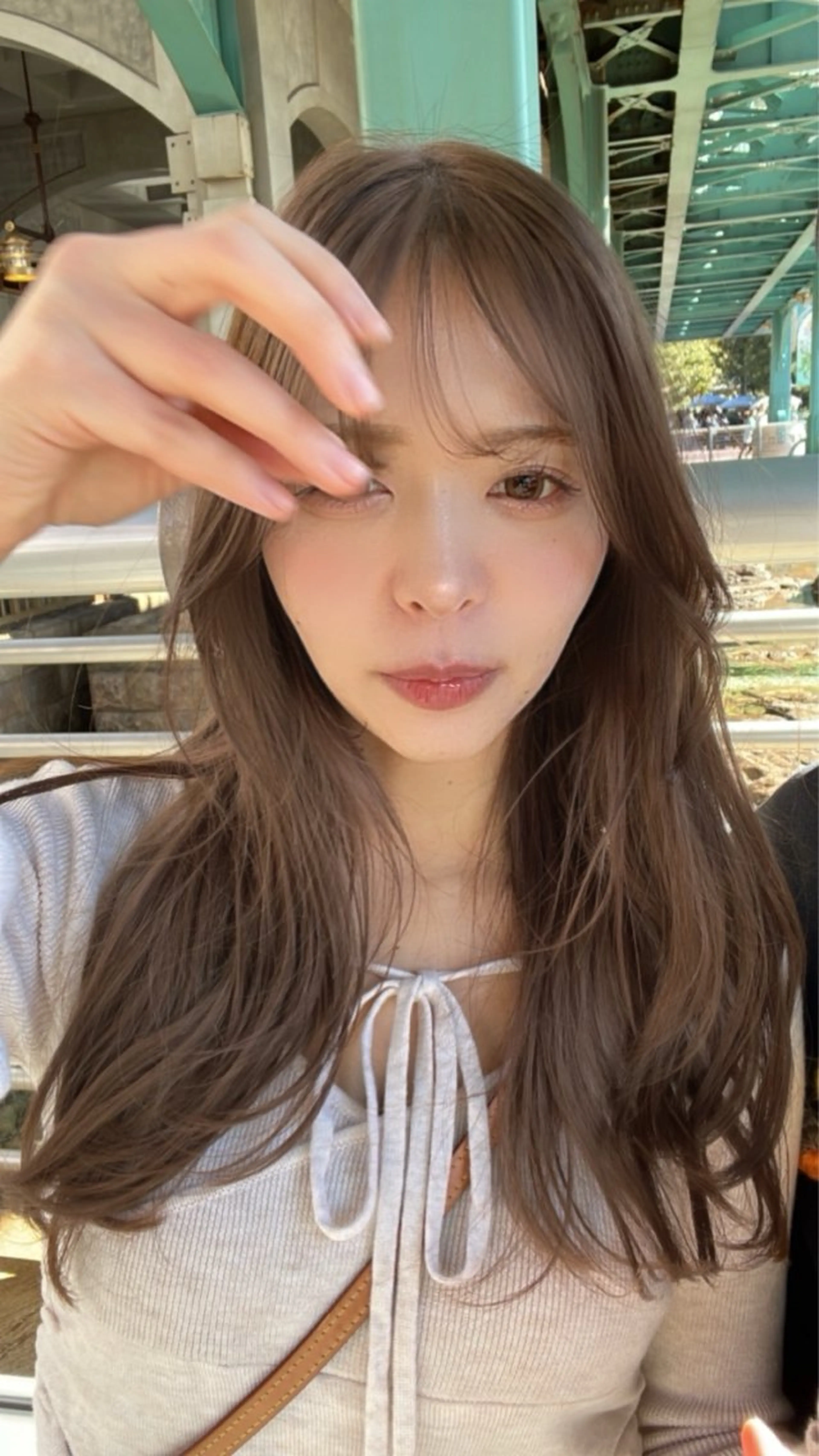 ロング カット ヘアカラー トリートメント 💗ブリーチなし 垢抜け💗徳井はやとのヘアスタイル